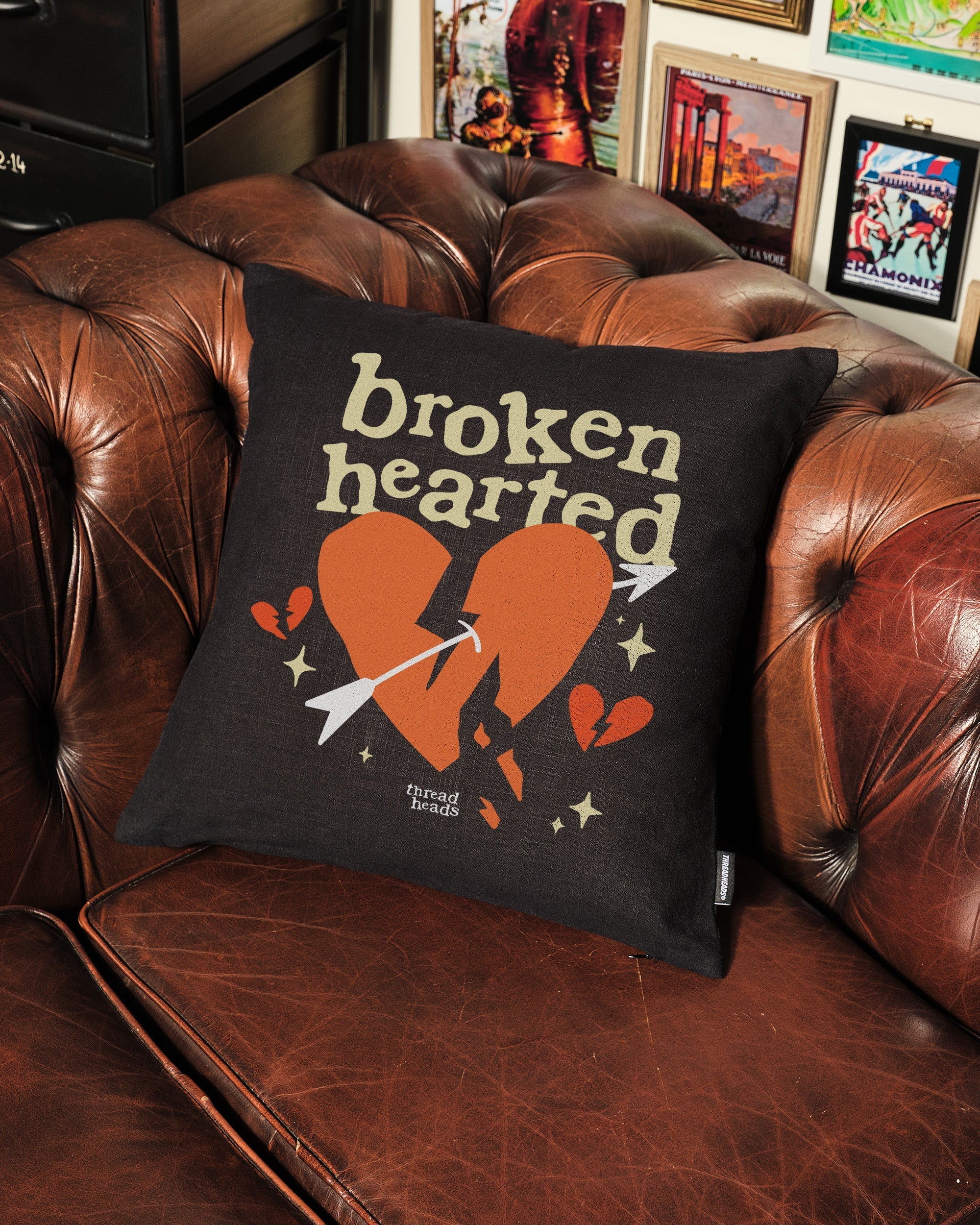 Broken Hearted Cushion