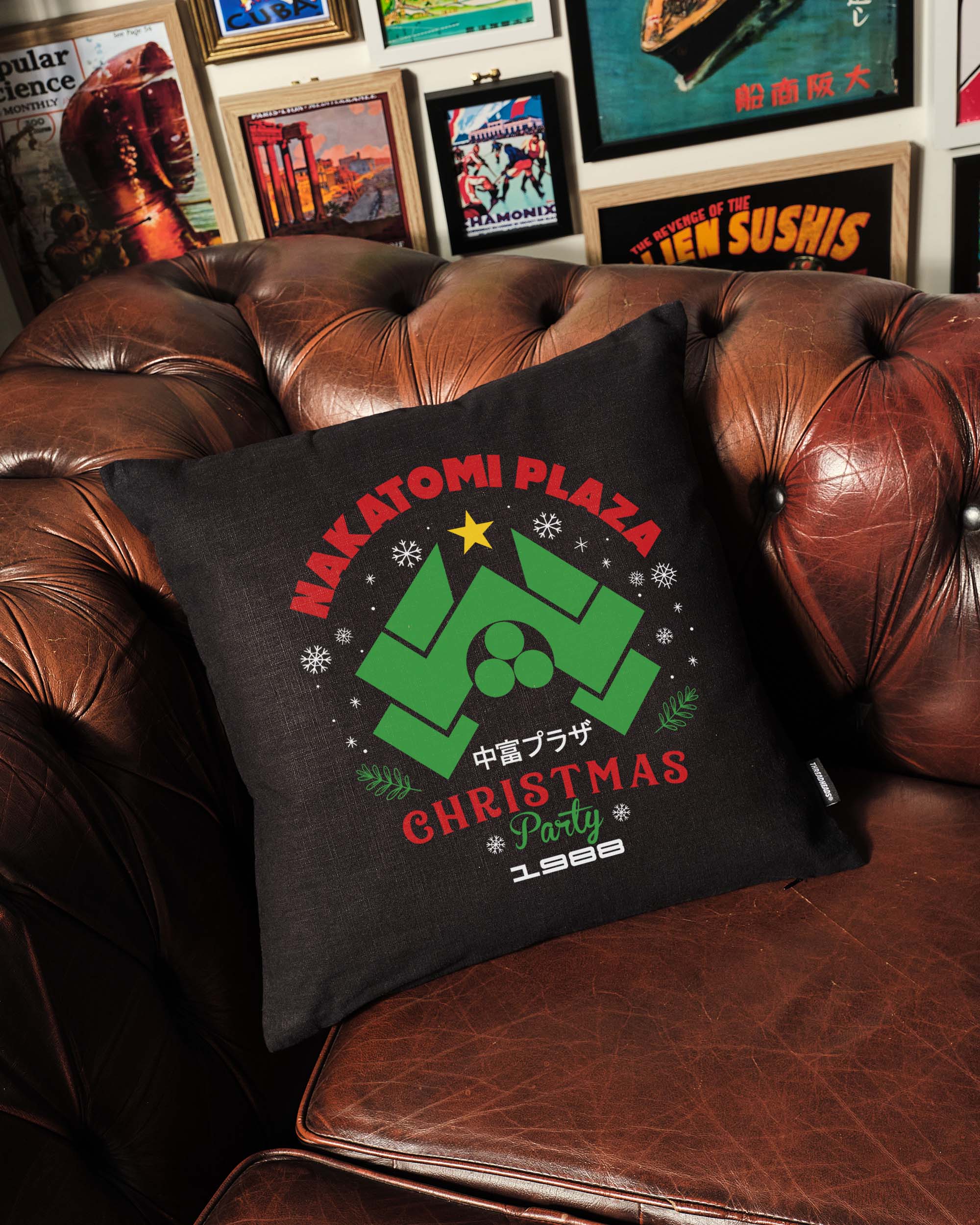 Nakatomi Christmas Party 1988 Cushion