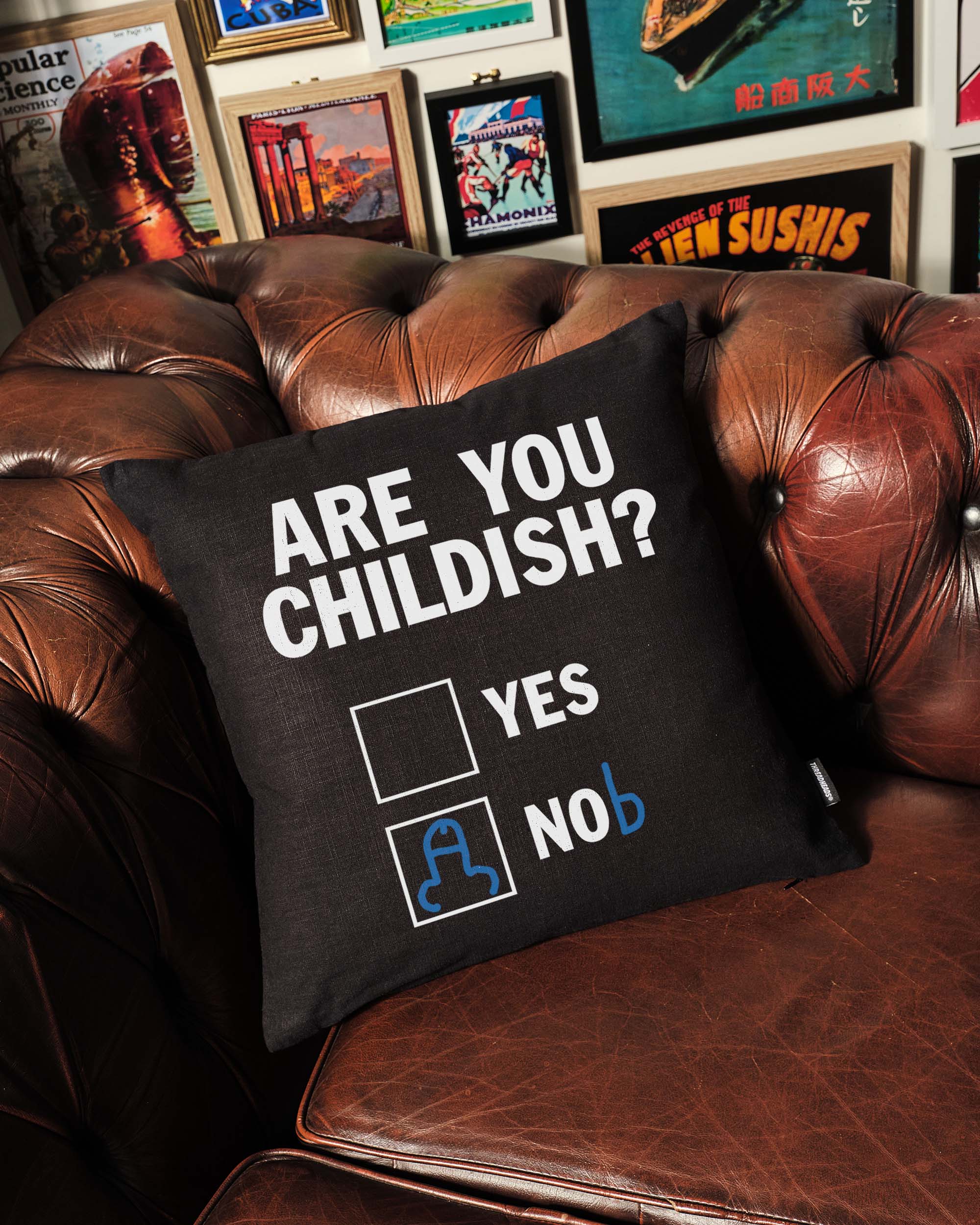 Are You Childish? Cushion