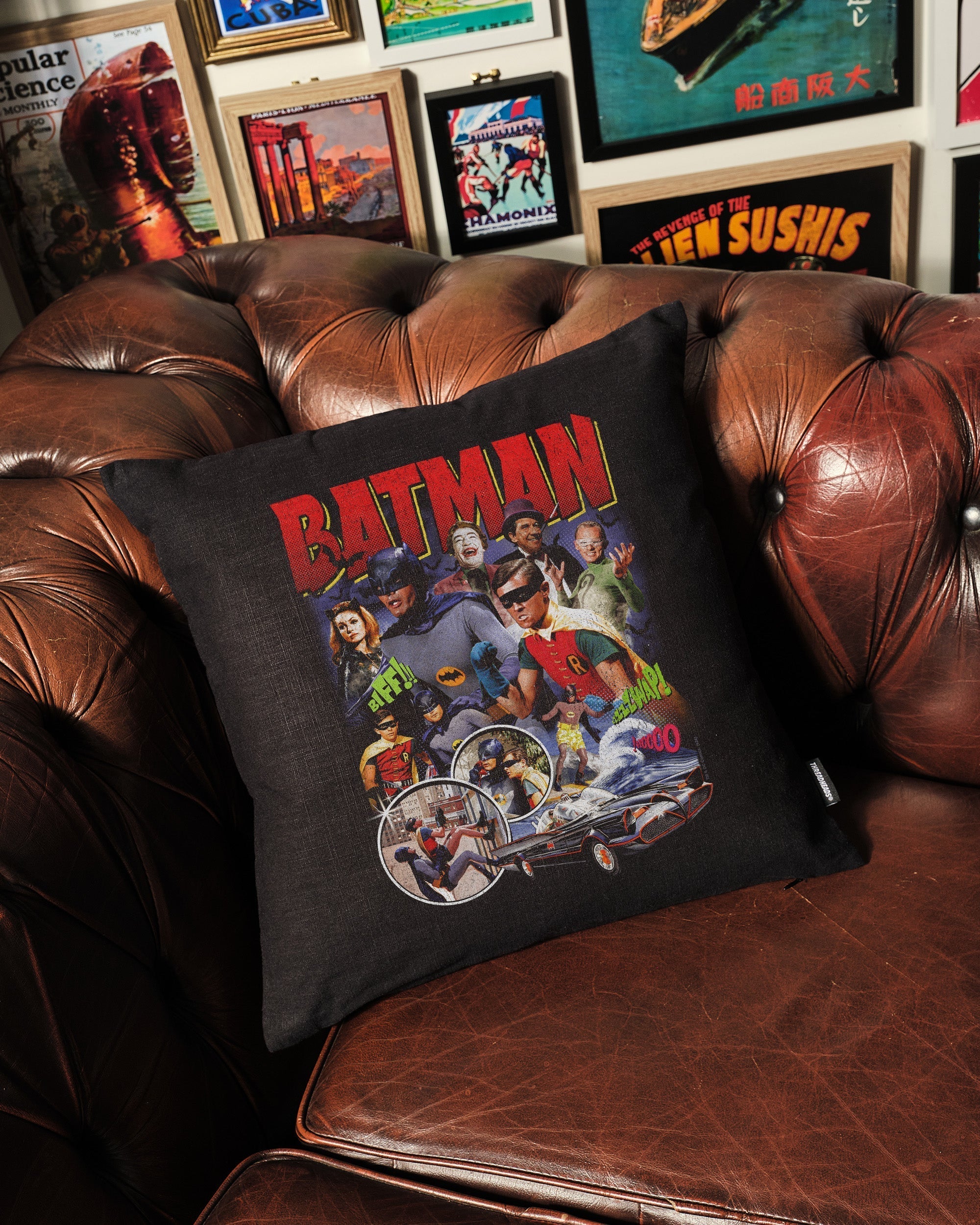 Batman Vintage Cushion