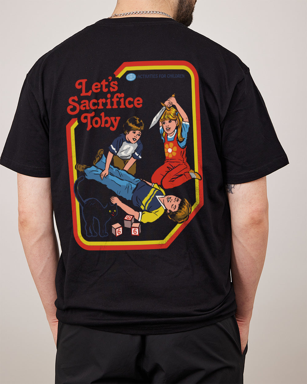 Let's Sacrifice Toby Front and Back T-Shirt