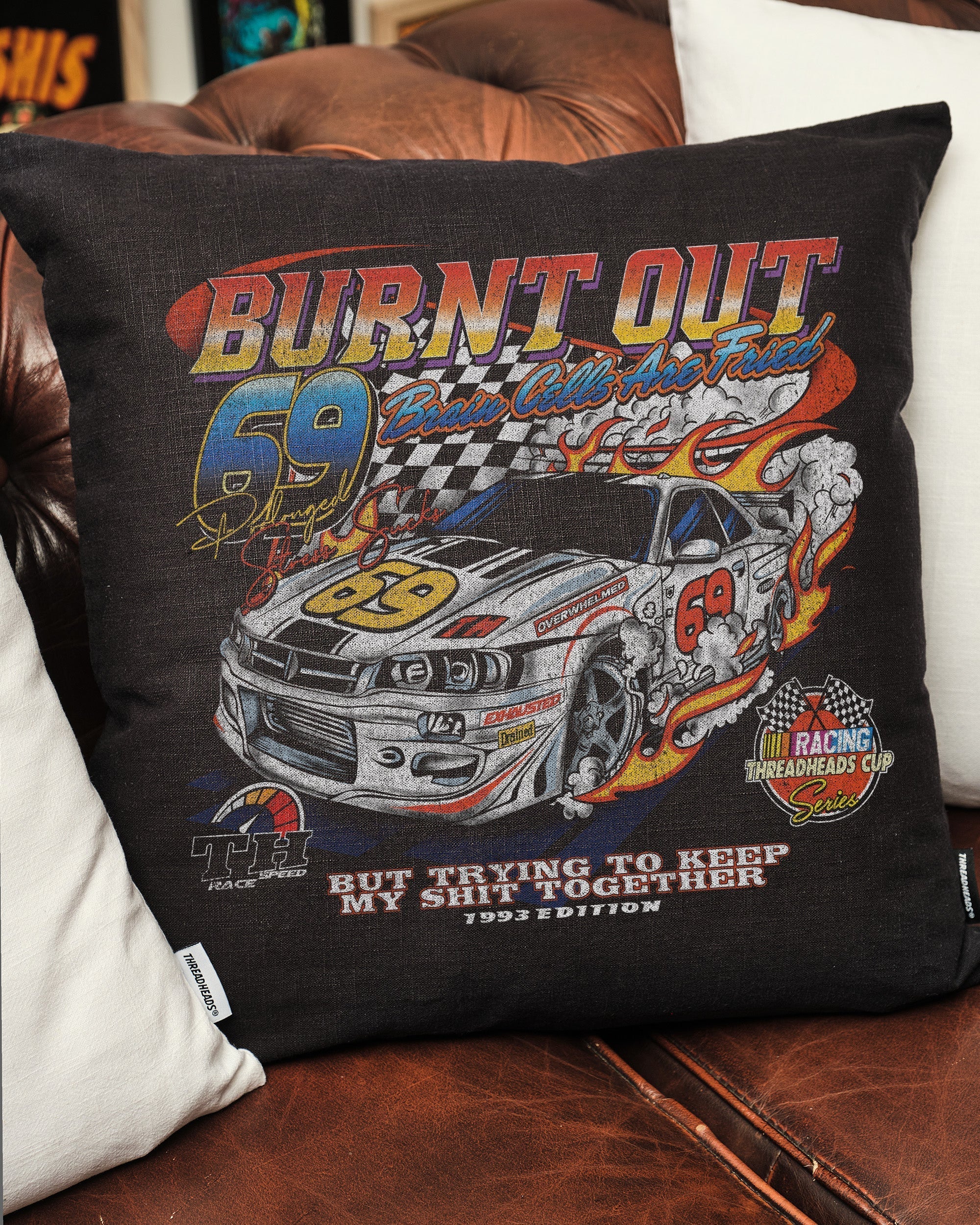 Burnt Out Cushion