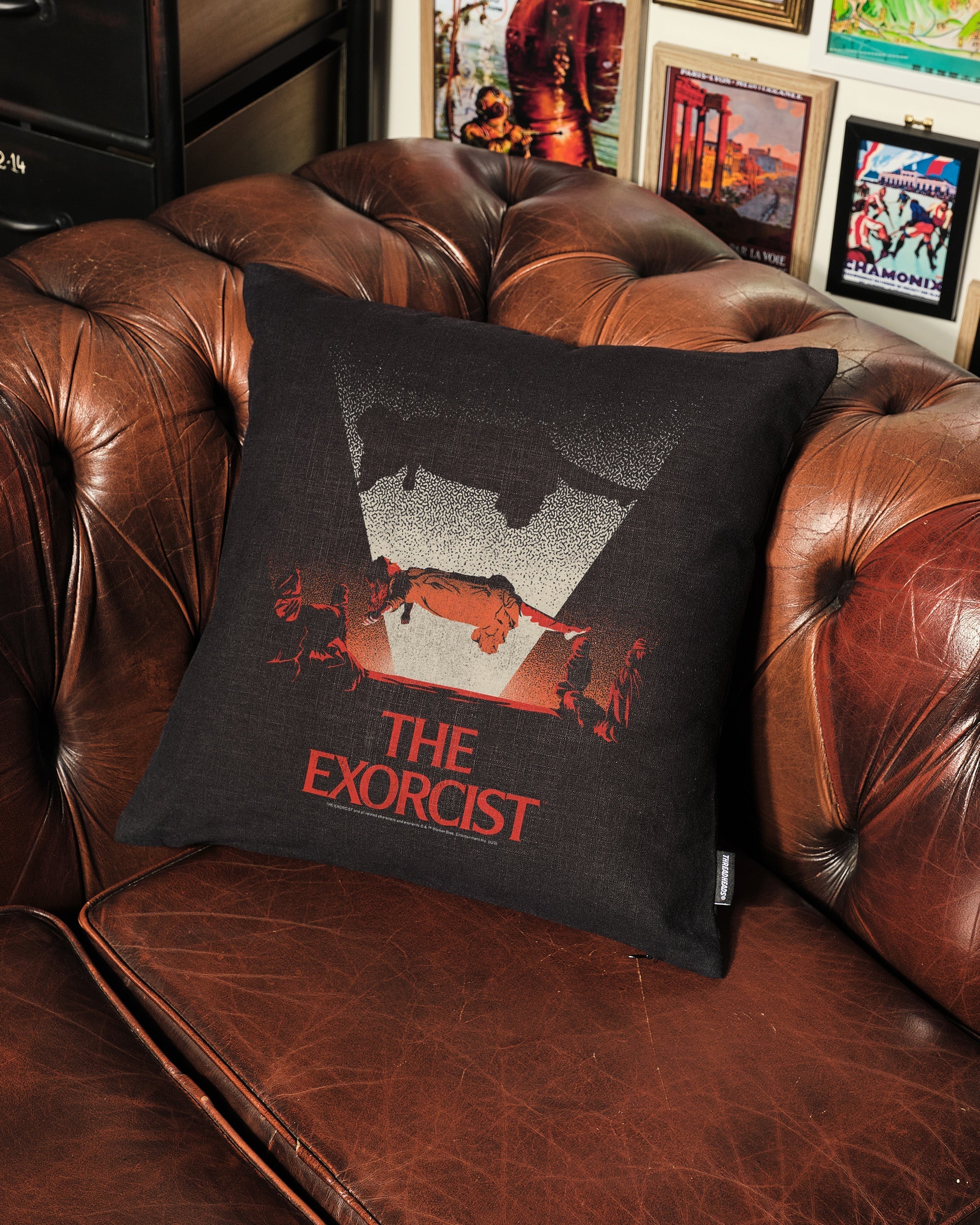 Retro Exorcist Cushion