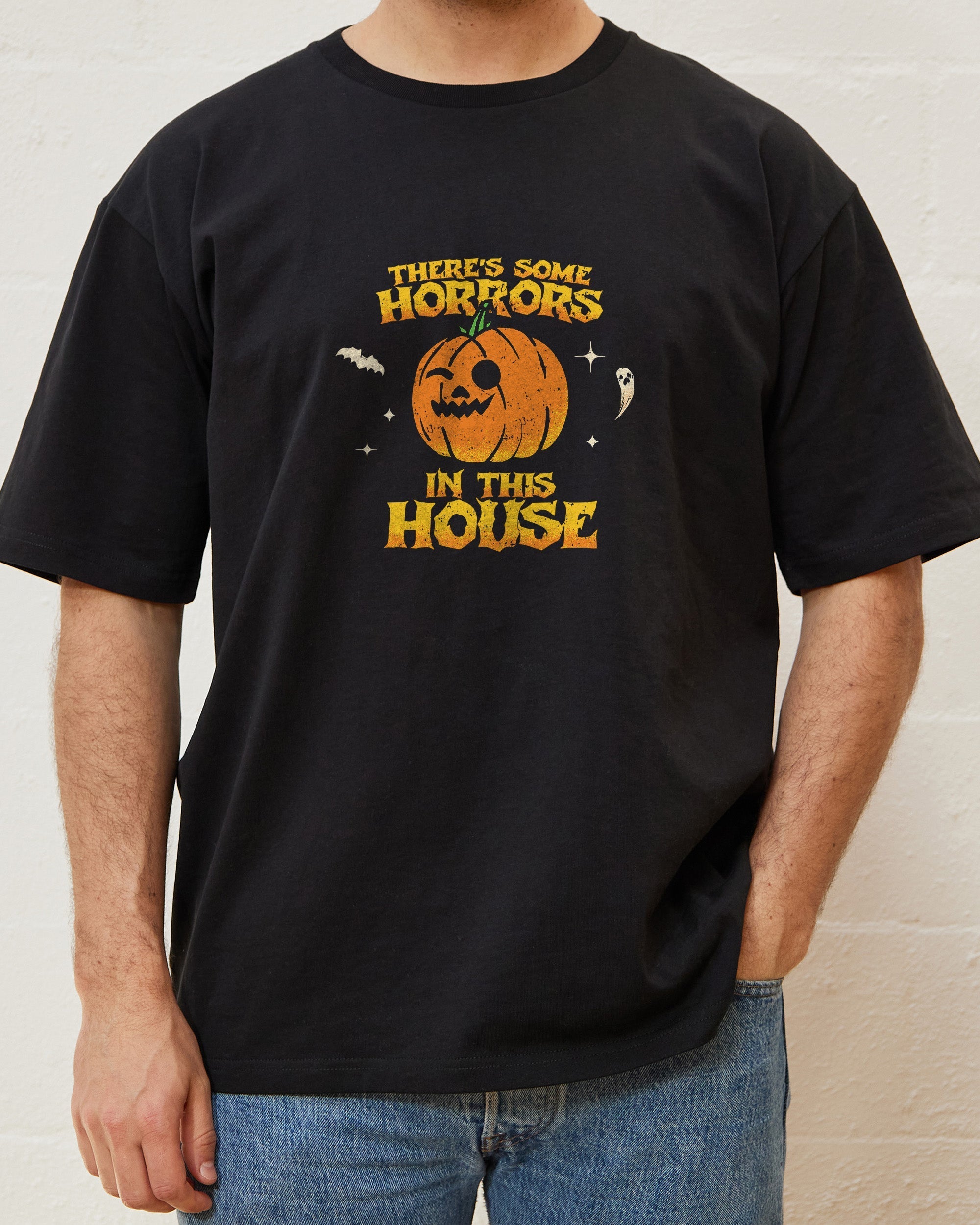 There's Some Horrors In This House Front and Back T-Shirt