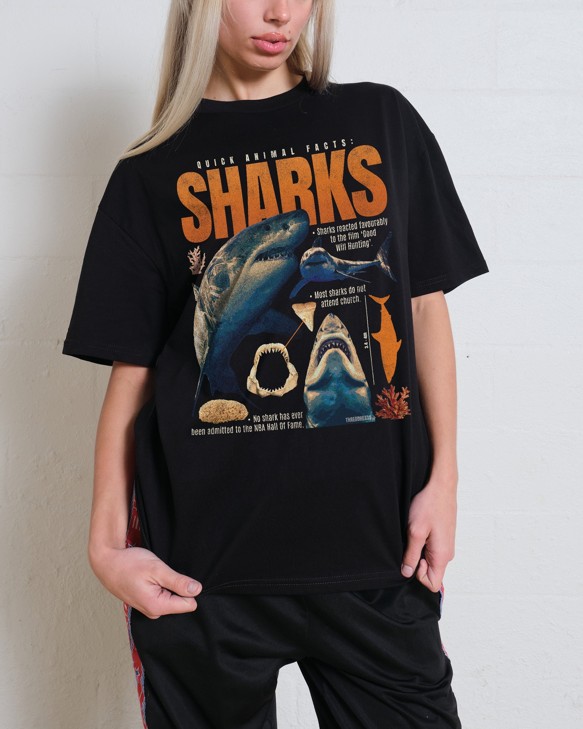 Quick Animal Facts - Sharks T-Shirt