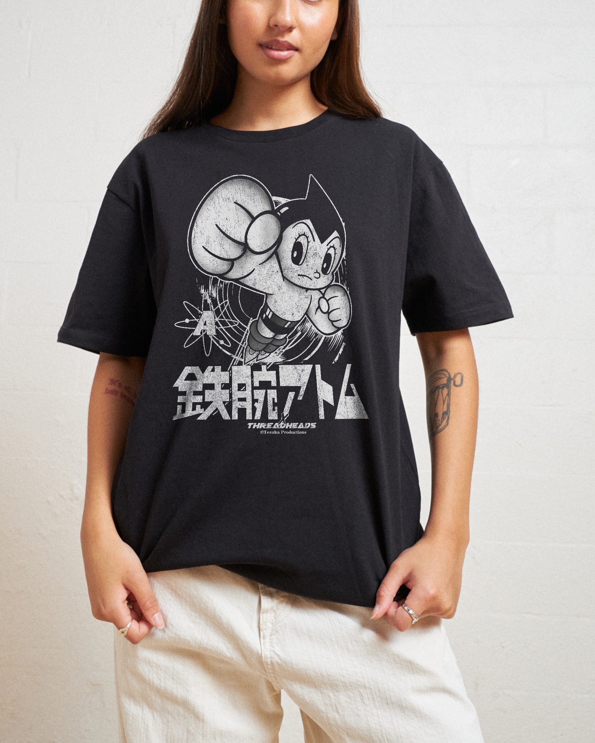 Astro Boy Black and White T-Shirt