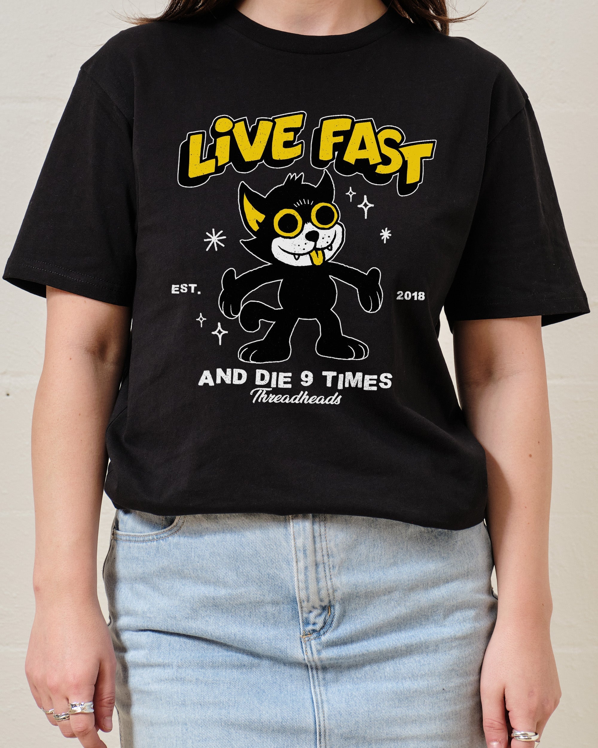 Live Fast and Die Nine Times T-Shirt