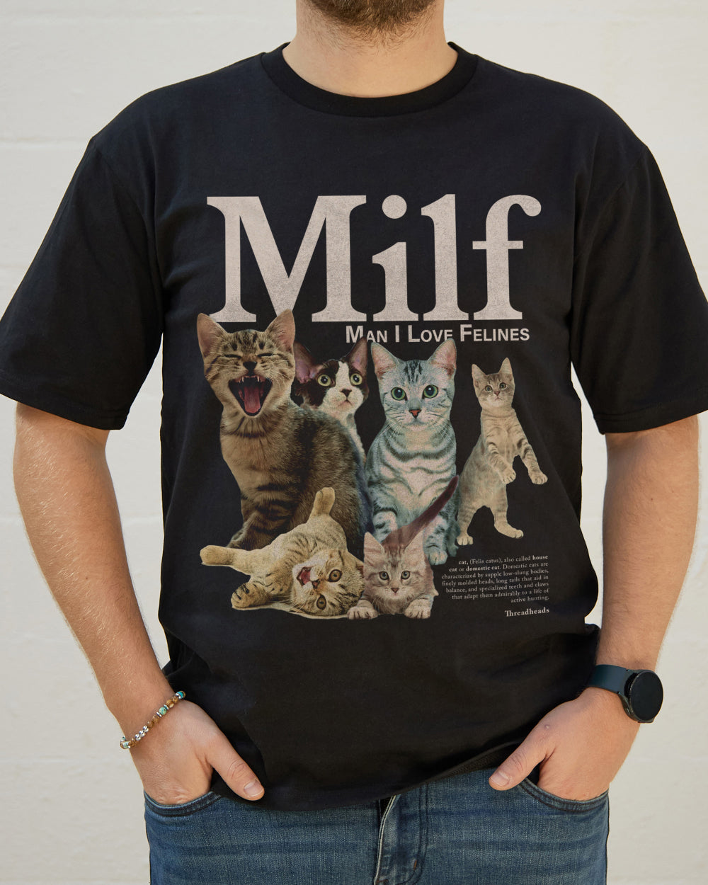 Man I Love Felines T-Shirt