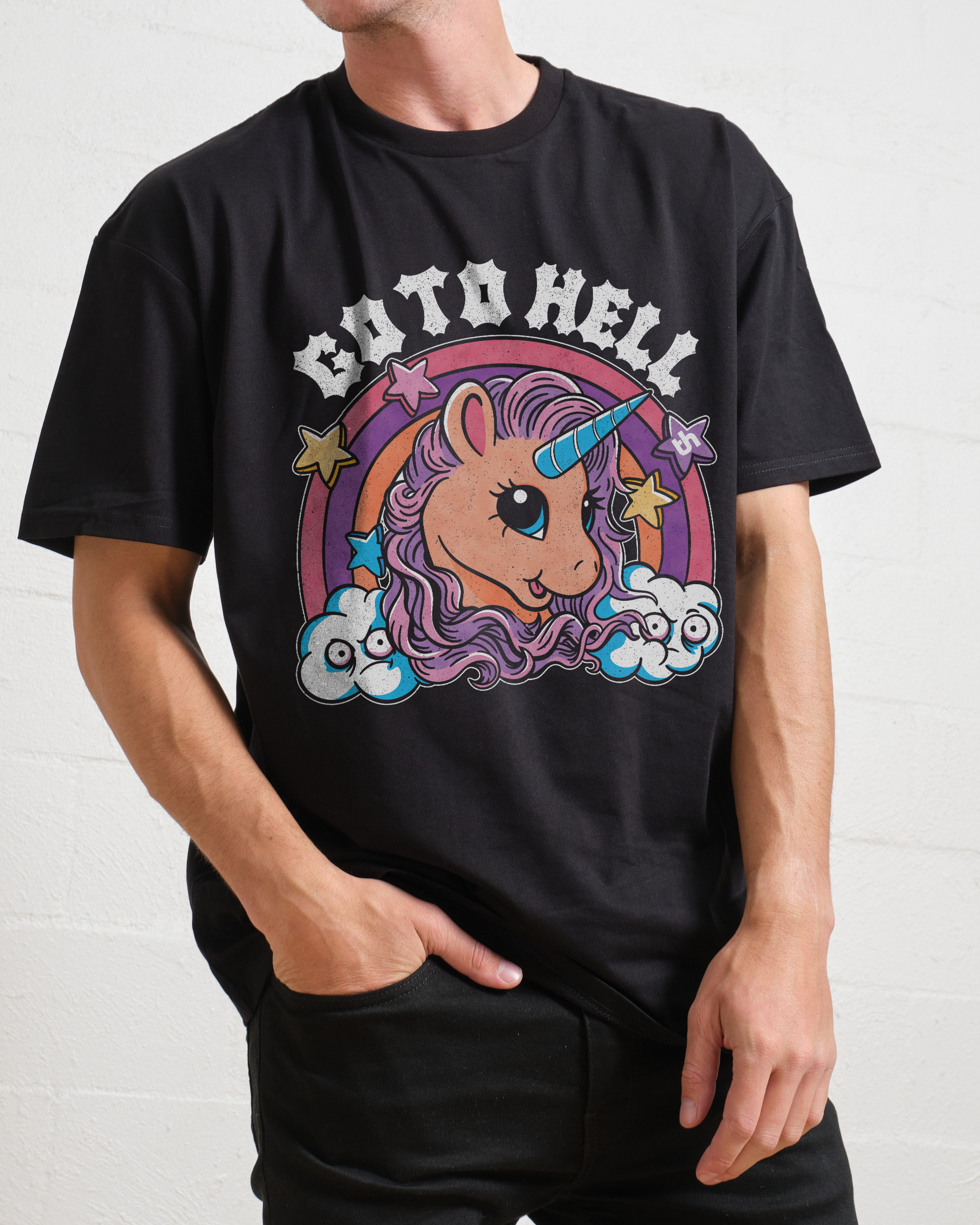 Go to Hell Unicorn T-Shirt