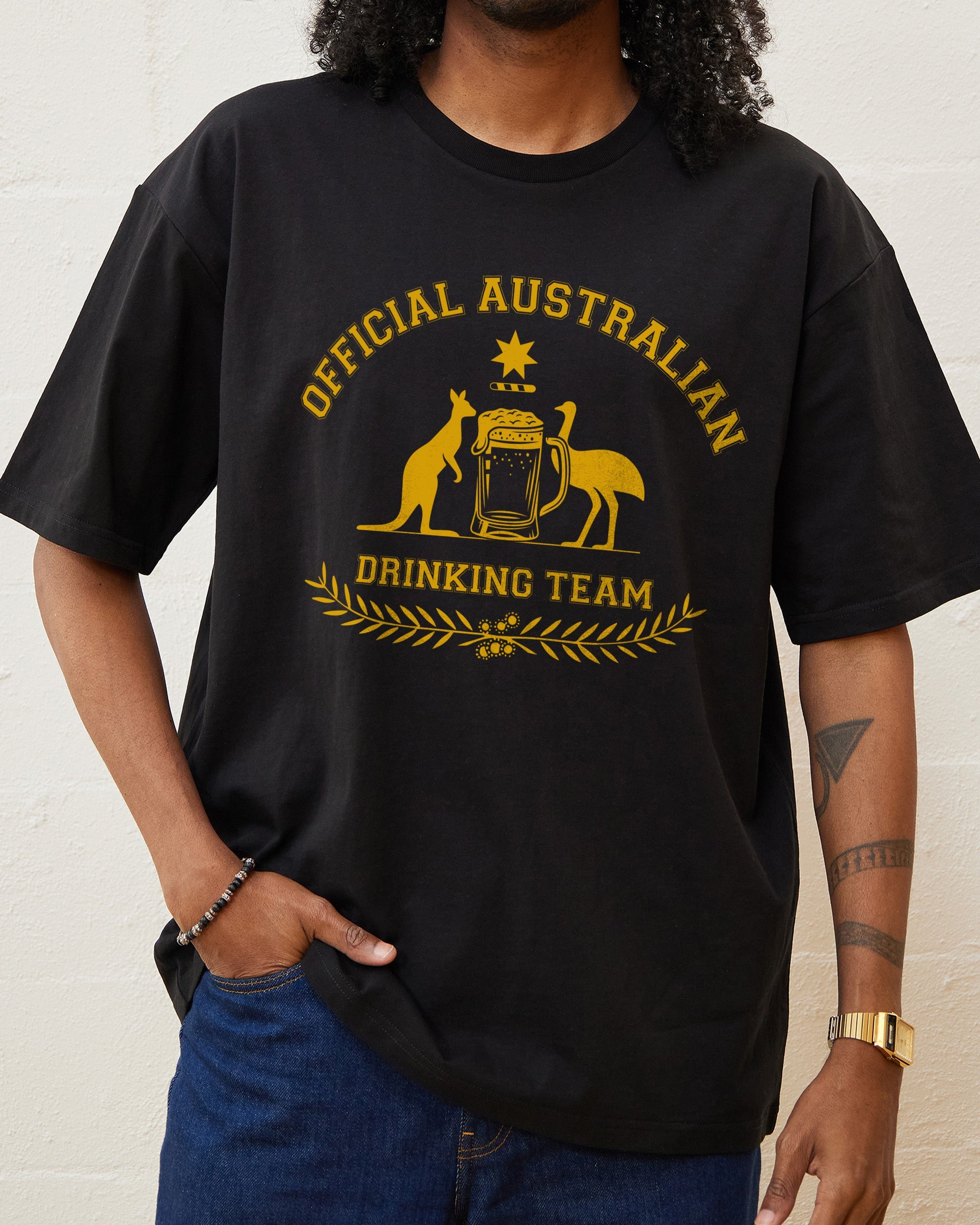 Official Australian Drinking Team T-Shirt