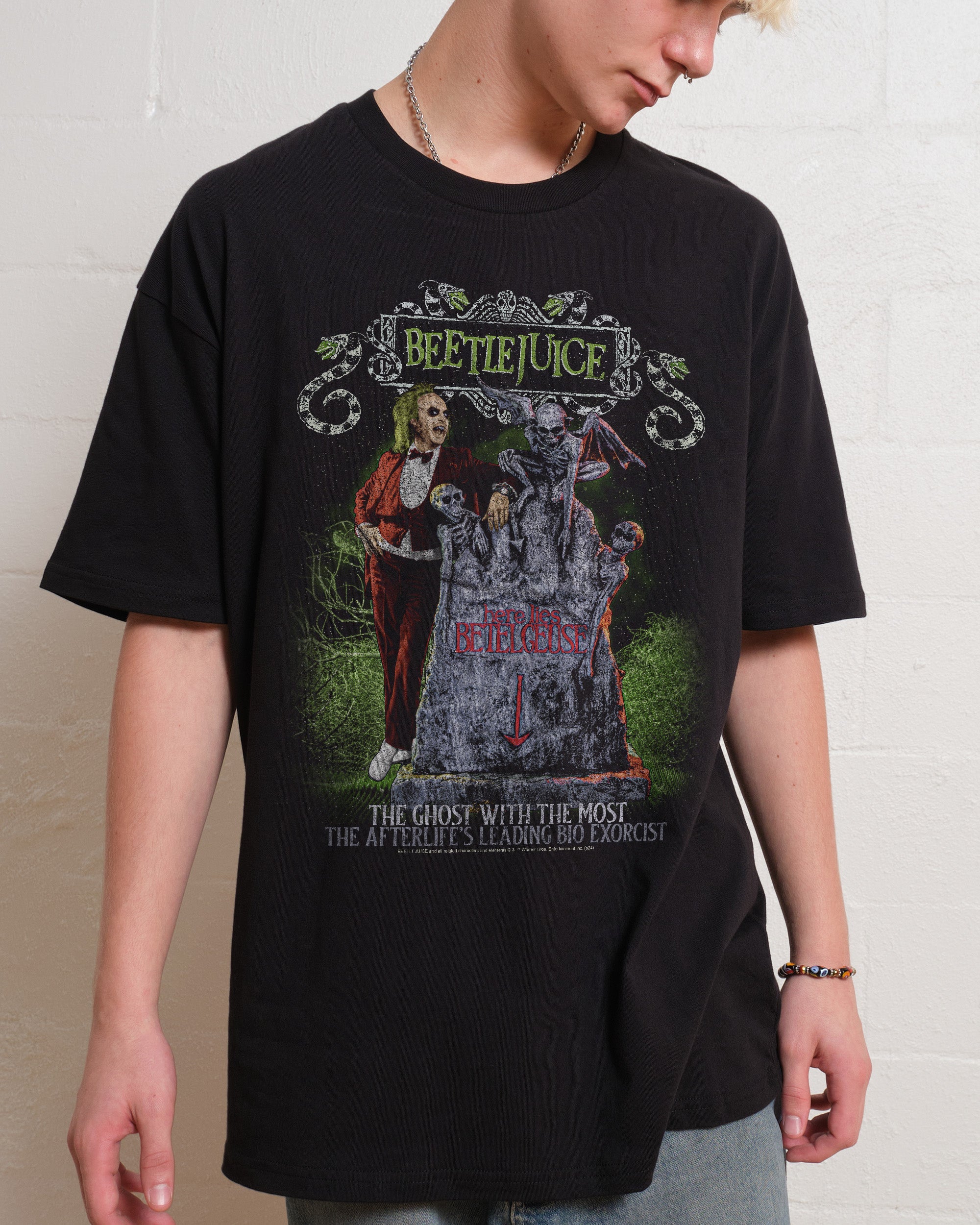 Beetlejuice Lies Here T-Shirt