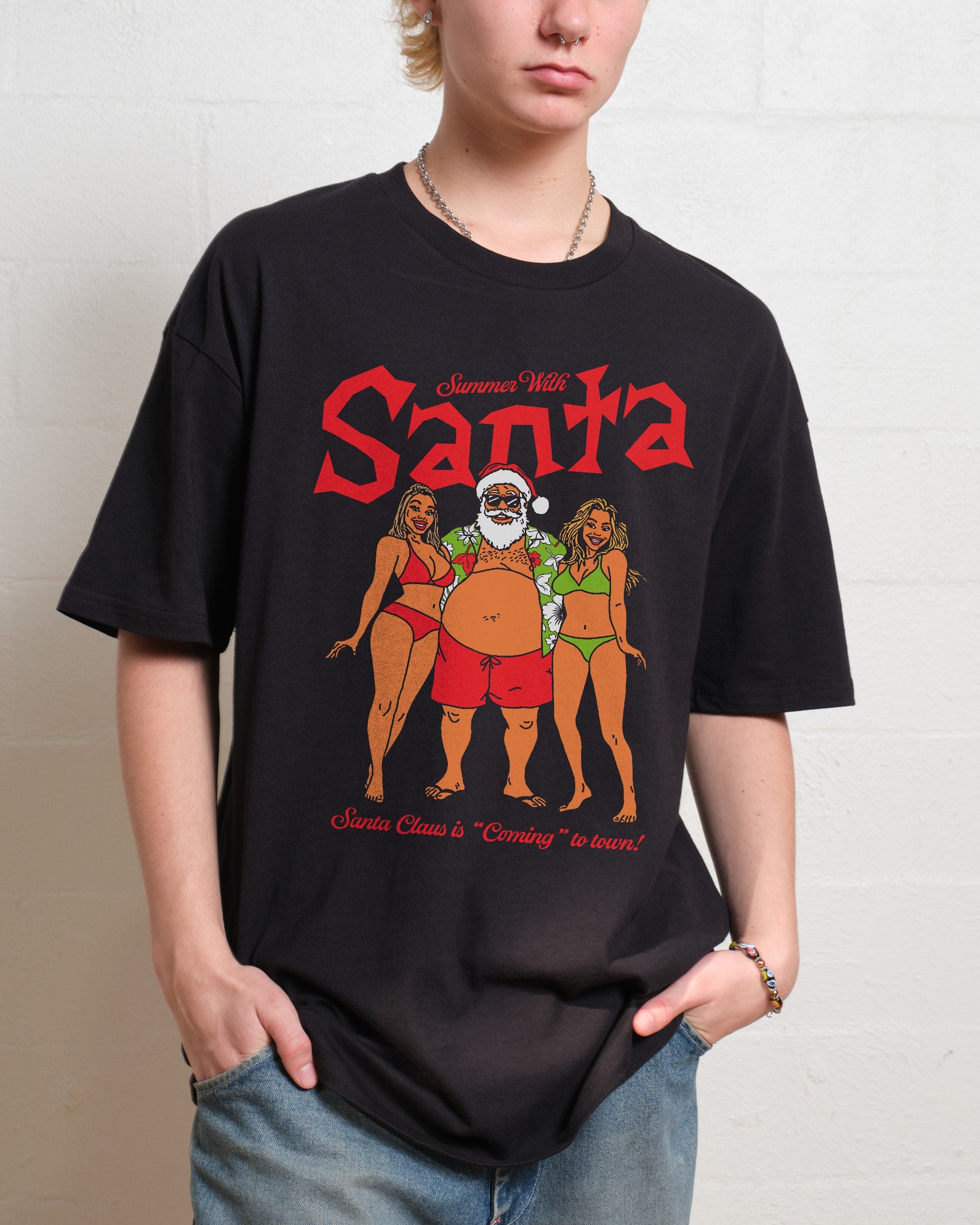 Summer With Santa T-Shirt