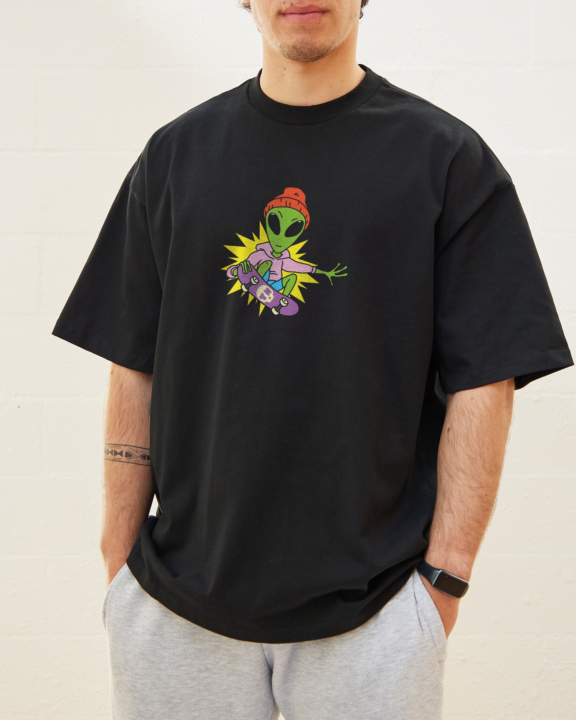 Alien Skate Oversized Tee