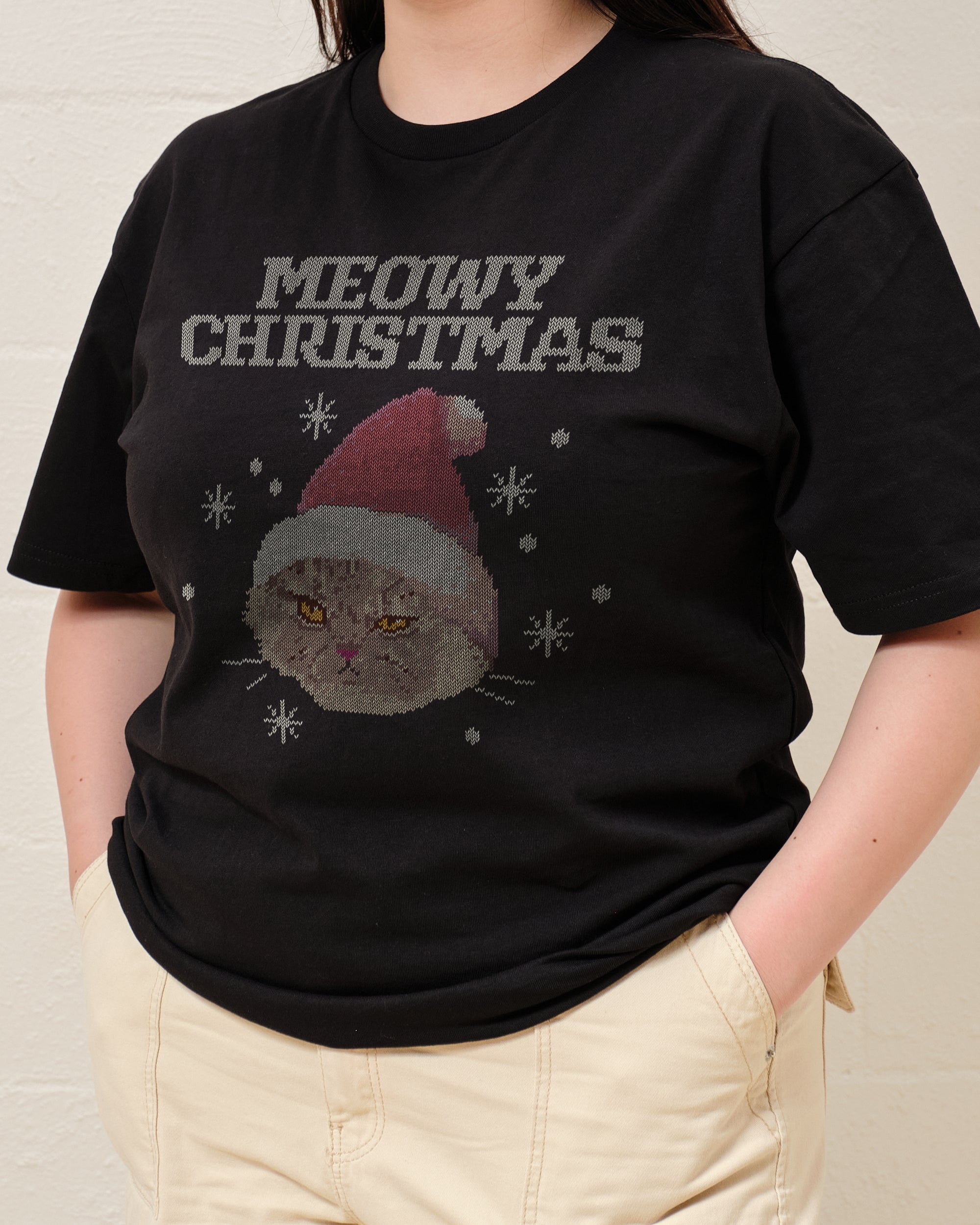 Meowy Christmas T-Shirt