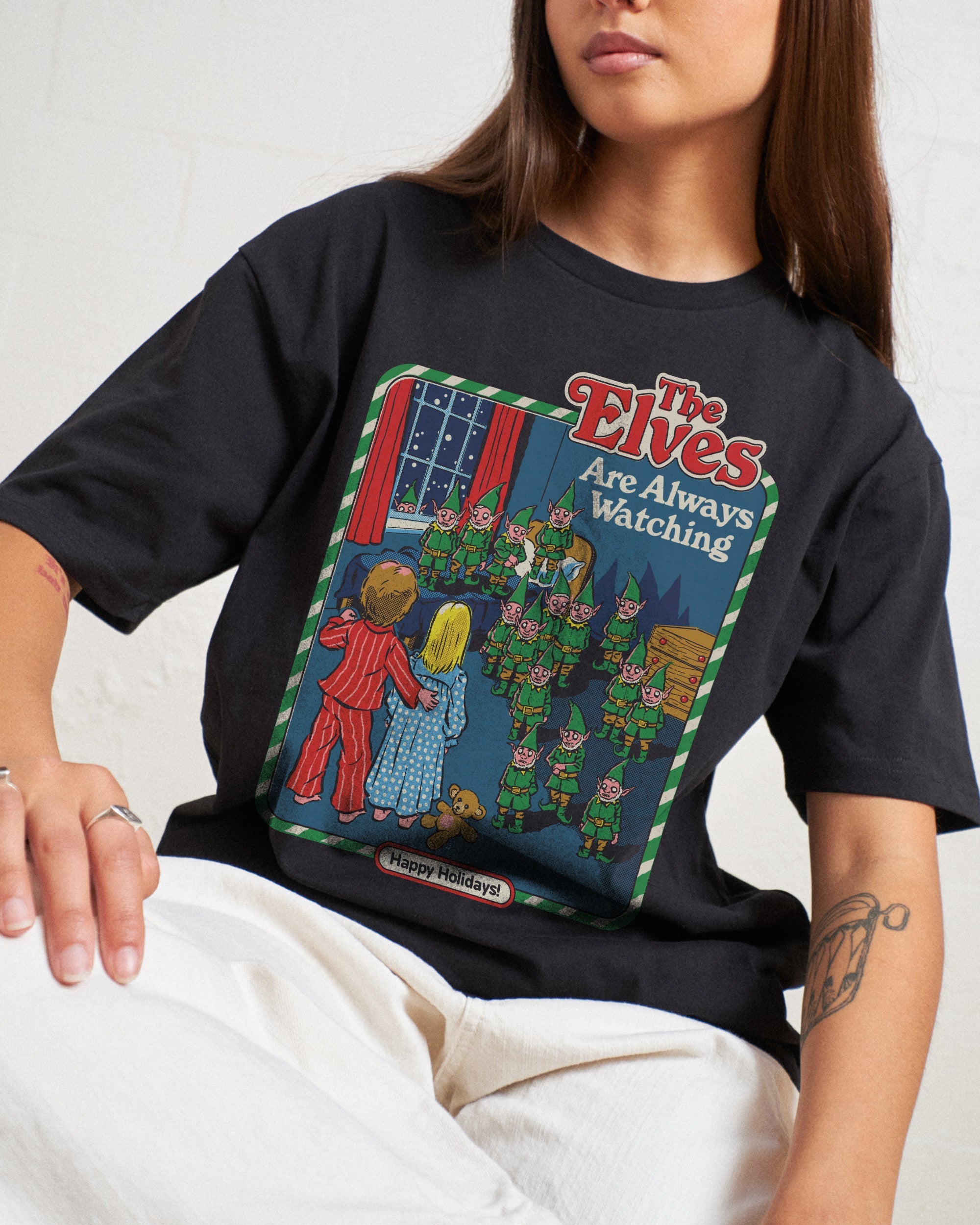 The Elves are Always Watching T-Shirt