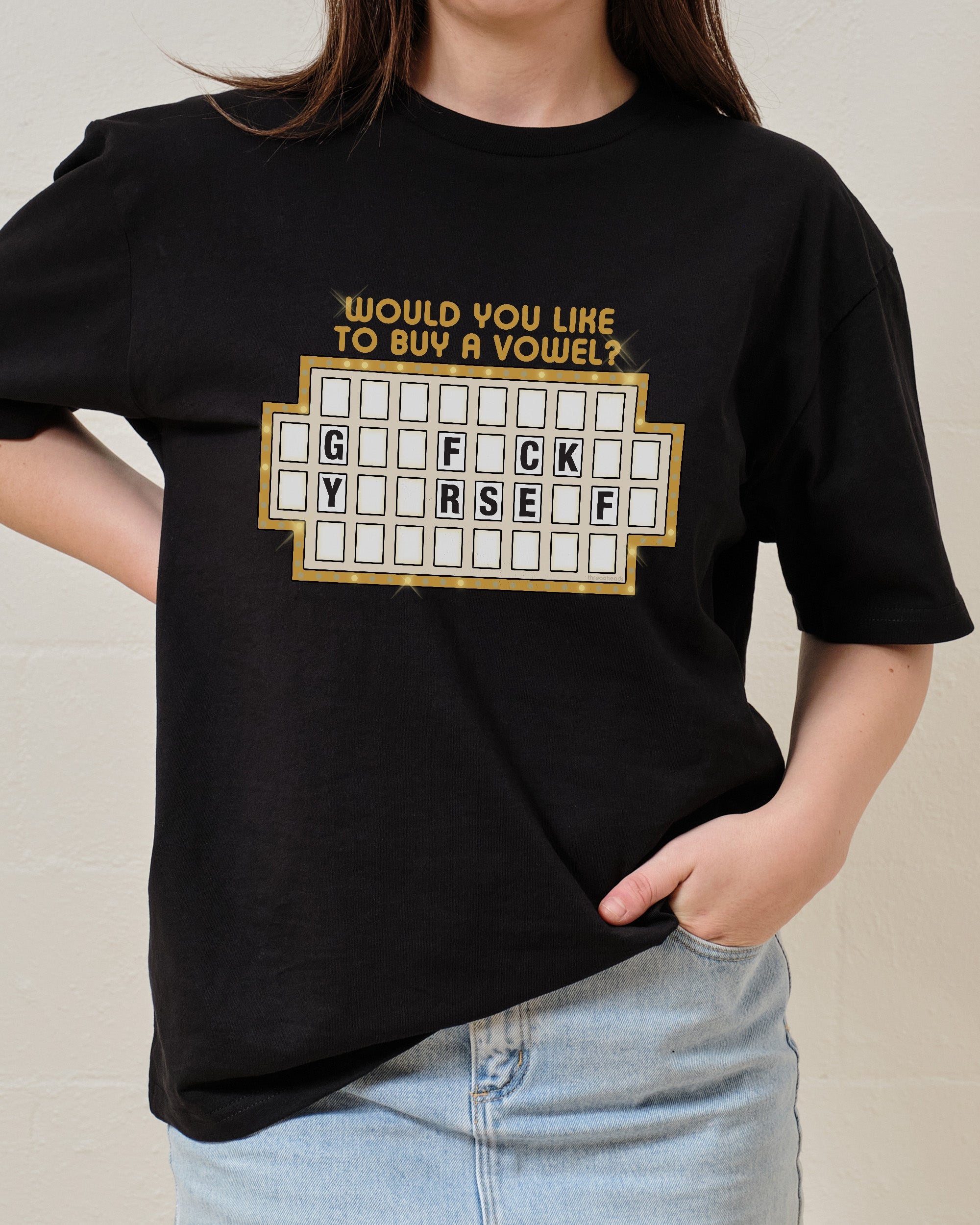 Would You Like To Buy A Vowel T-Shirt