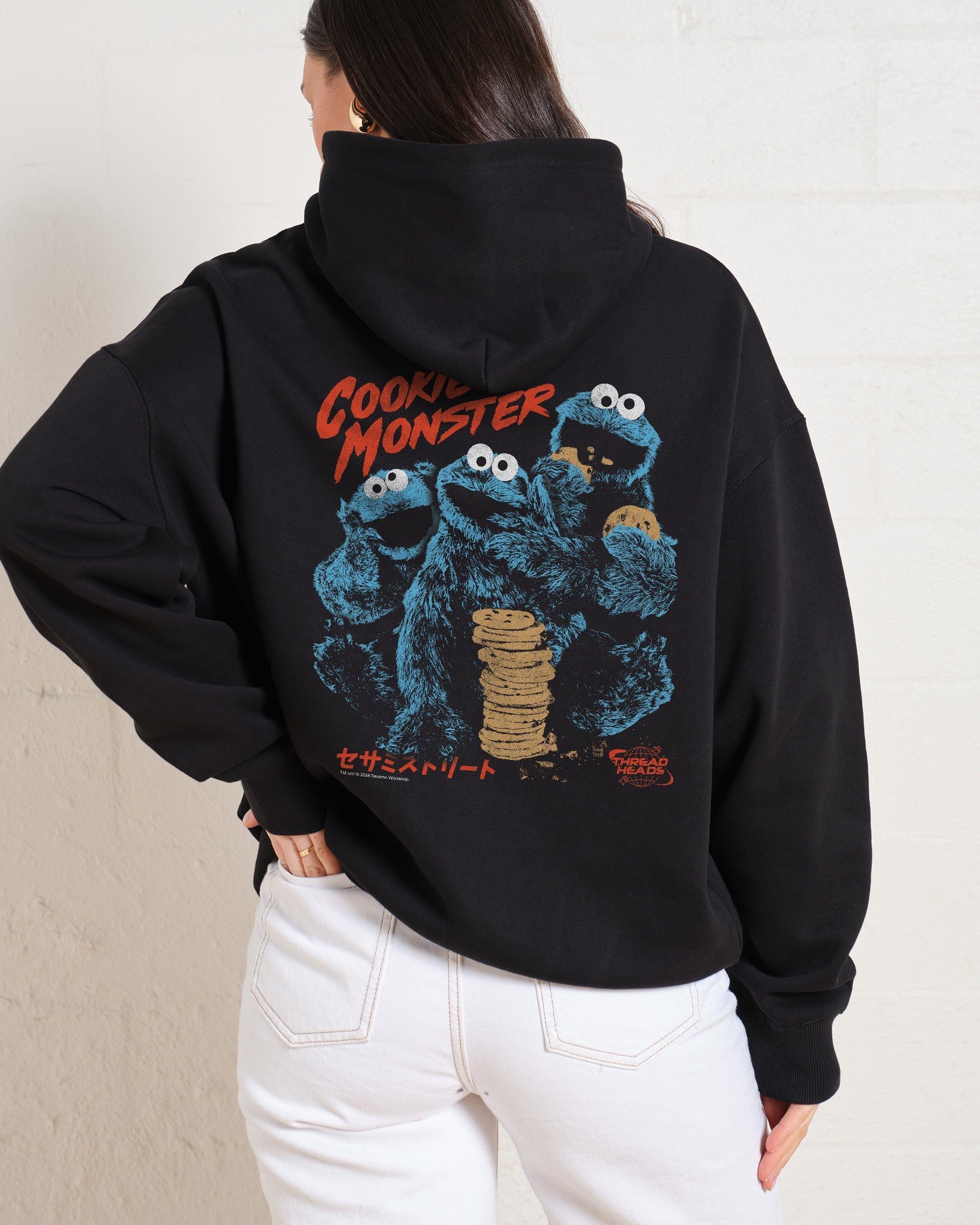 Cookie Kaiju Front and Back Hoodie