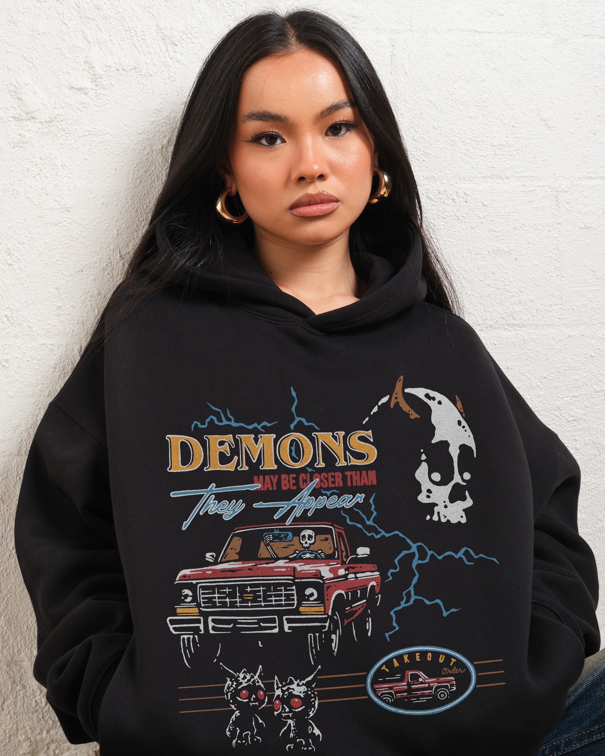 Demons May Be Closer Than They Appear Hoodie