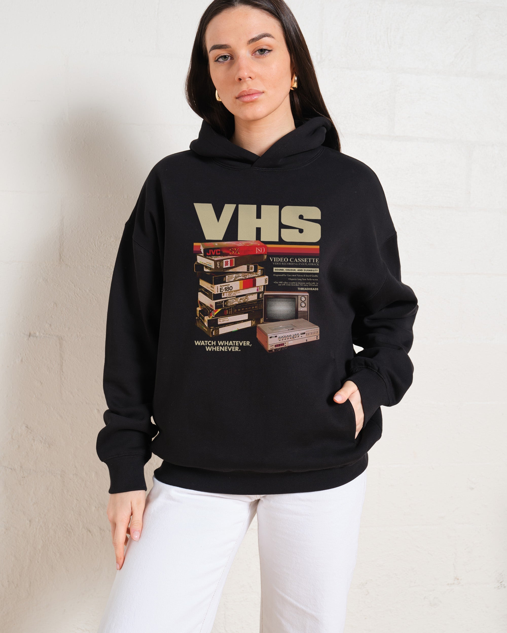 Vintage VHS Tapes Hoodie