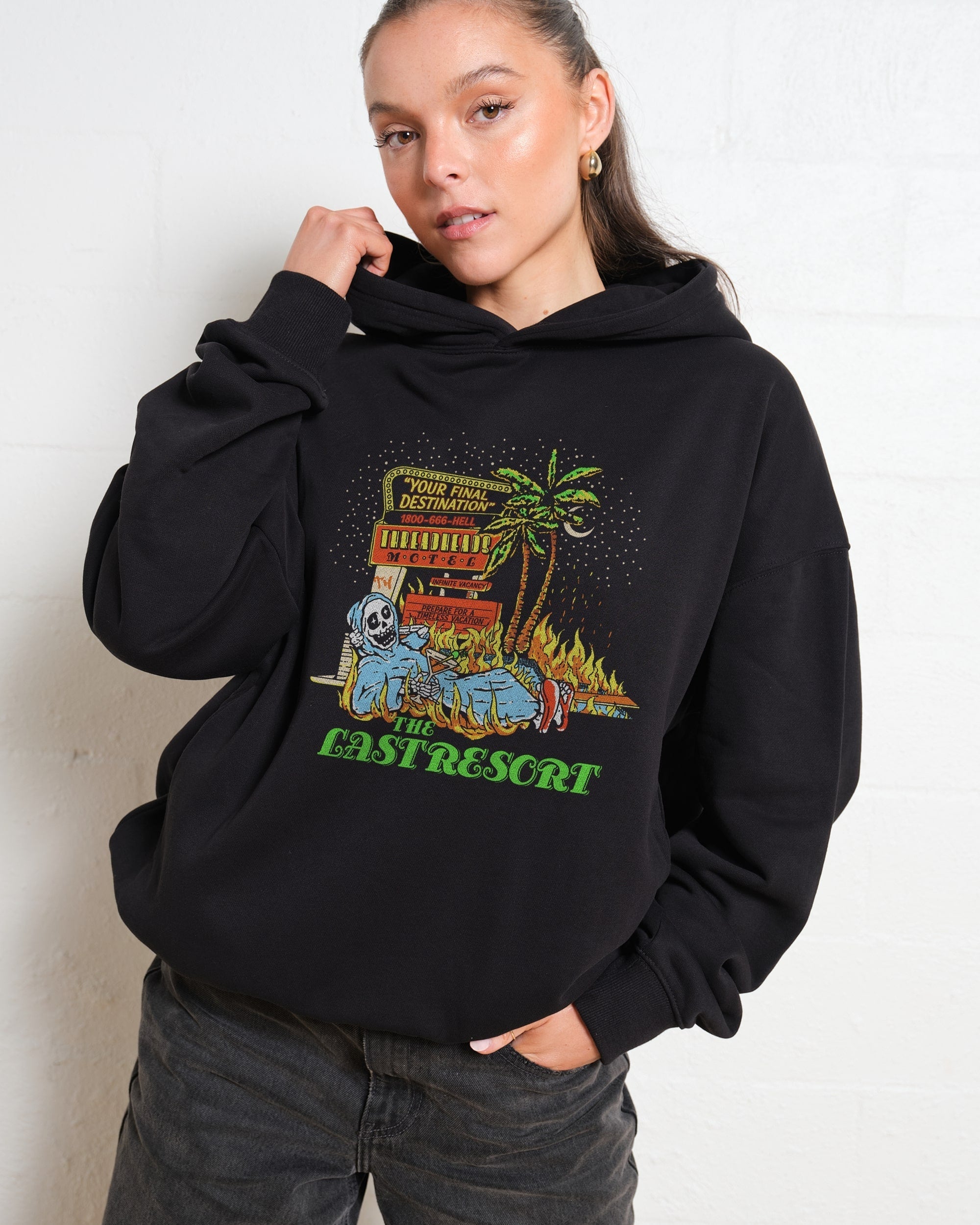 Last Resort Hotel Vacation Packages Hoodie