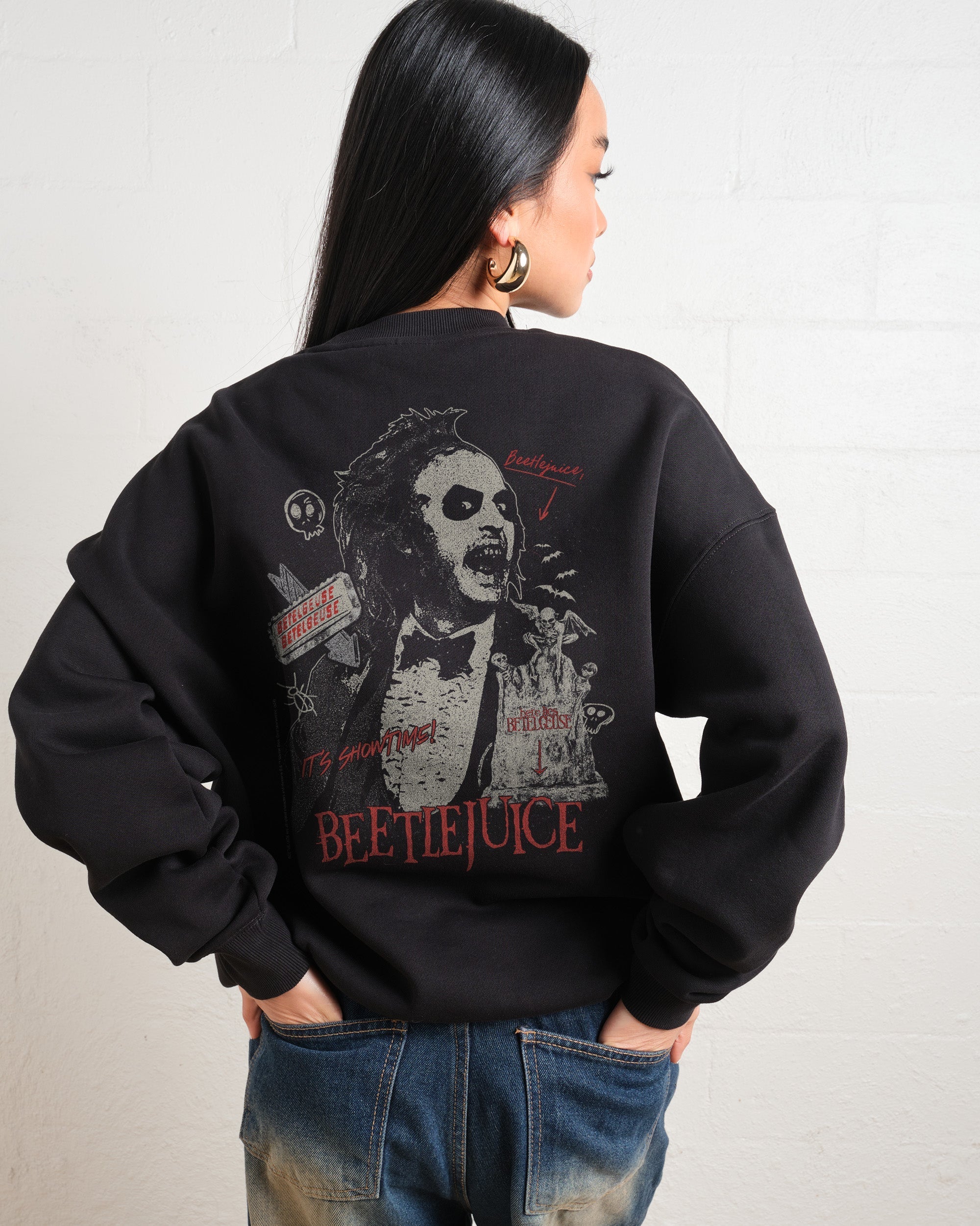 Beetlejuice Grave Sweatshirt