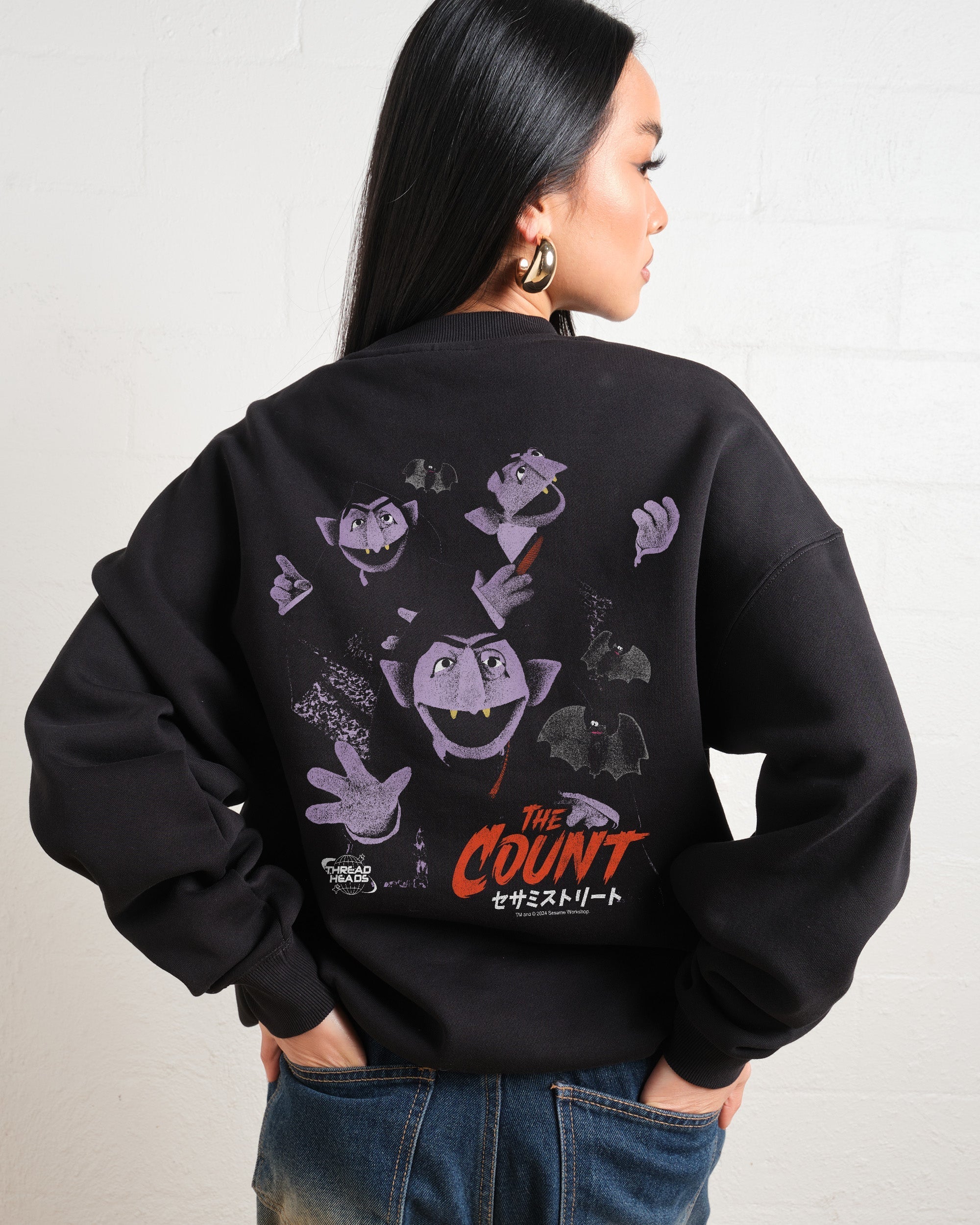 Japan Count Front and Back Sweatshirt