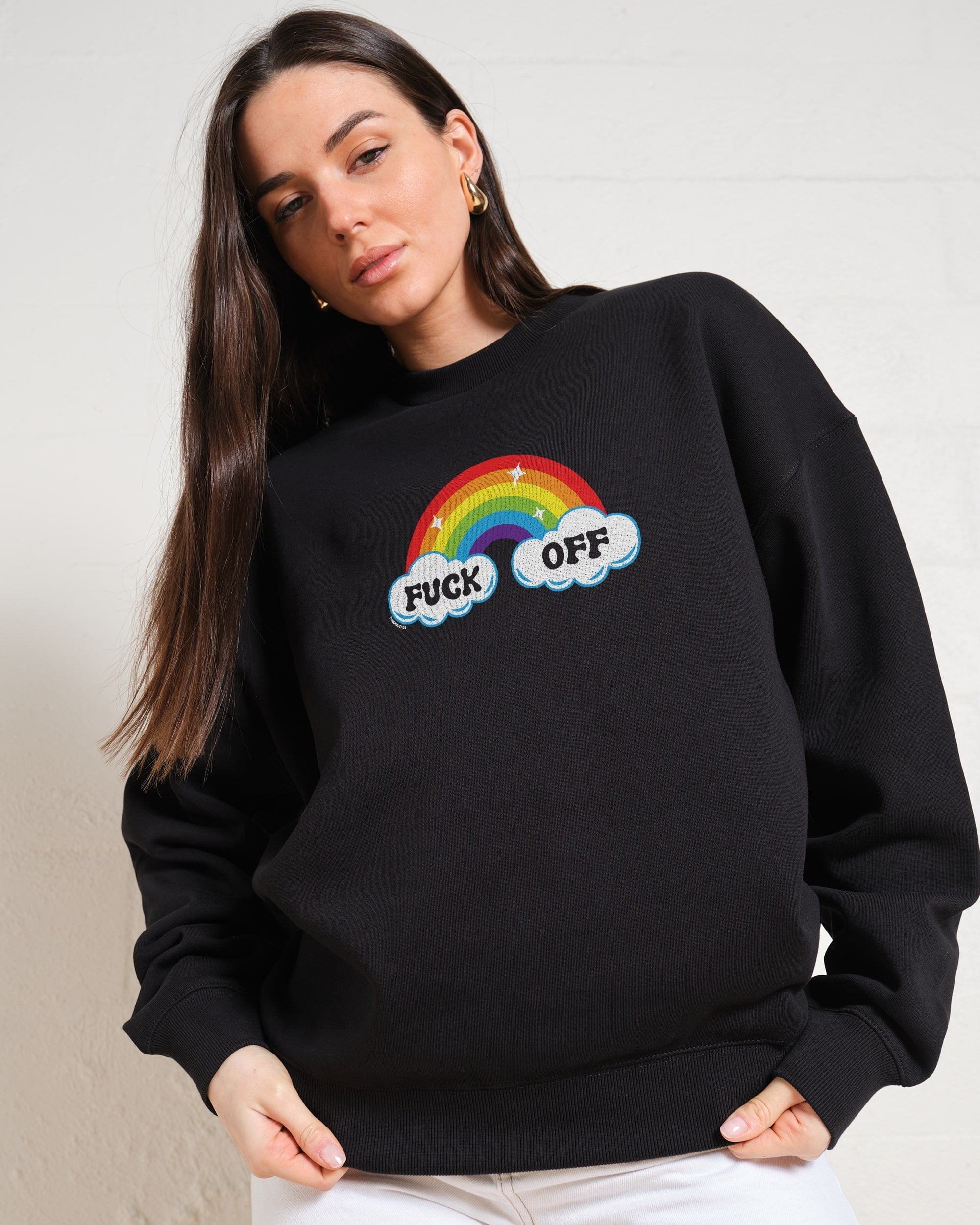 Fk Off Rainbow Sweatshirt