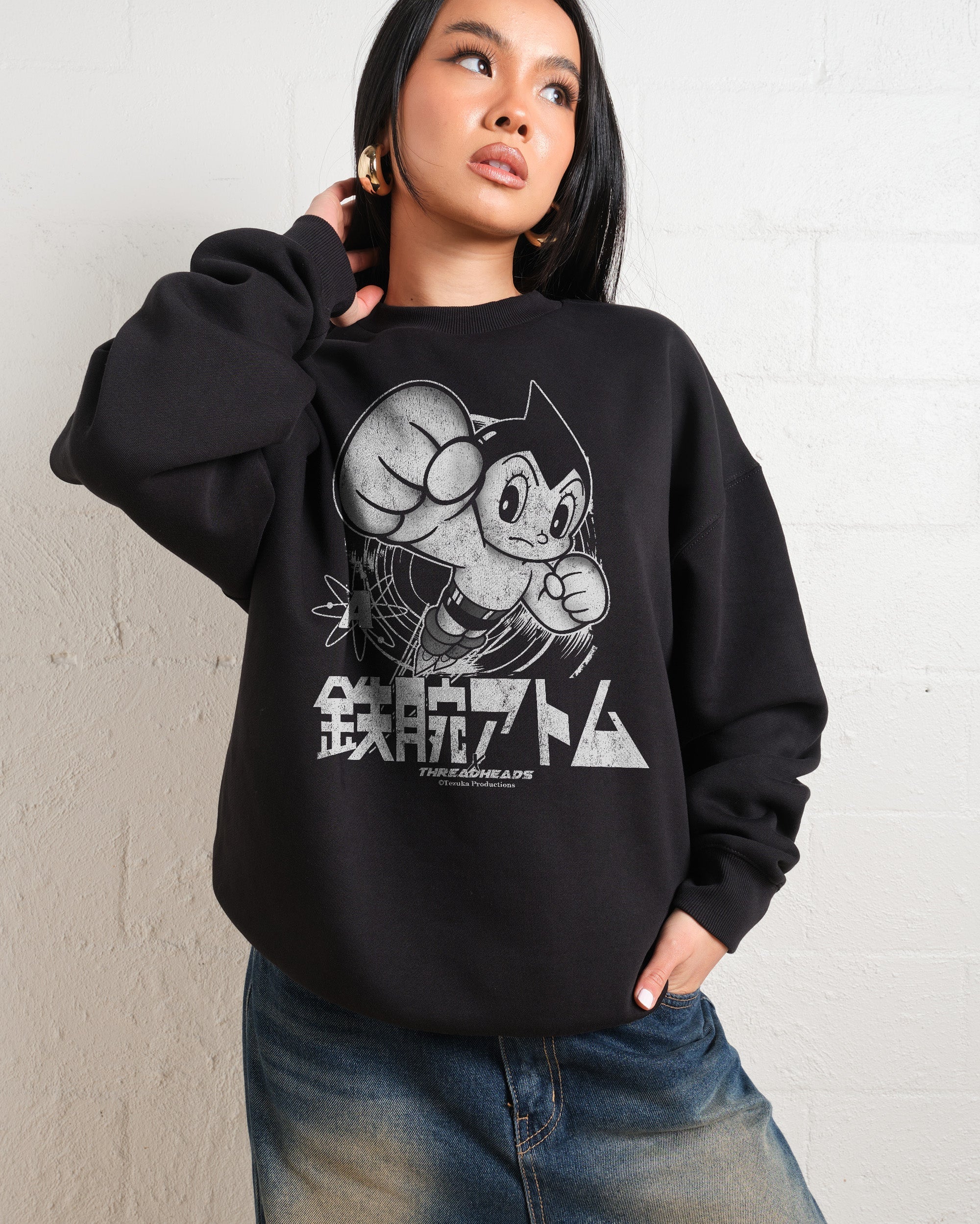 Astro Boy Black and White Sweatshirt