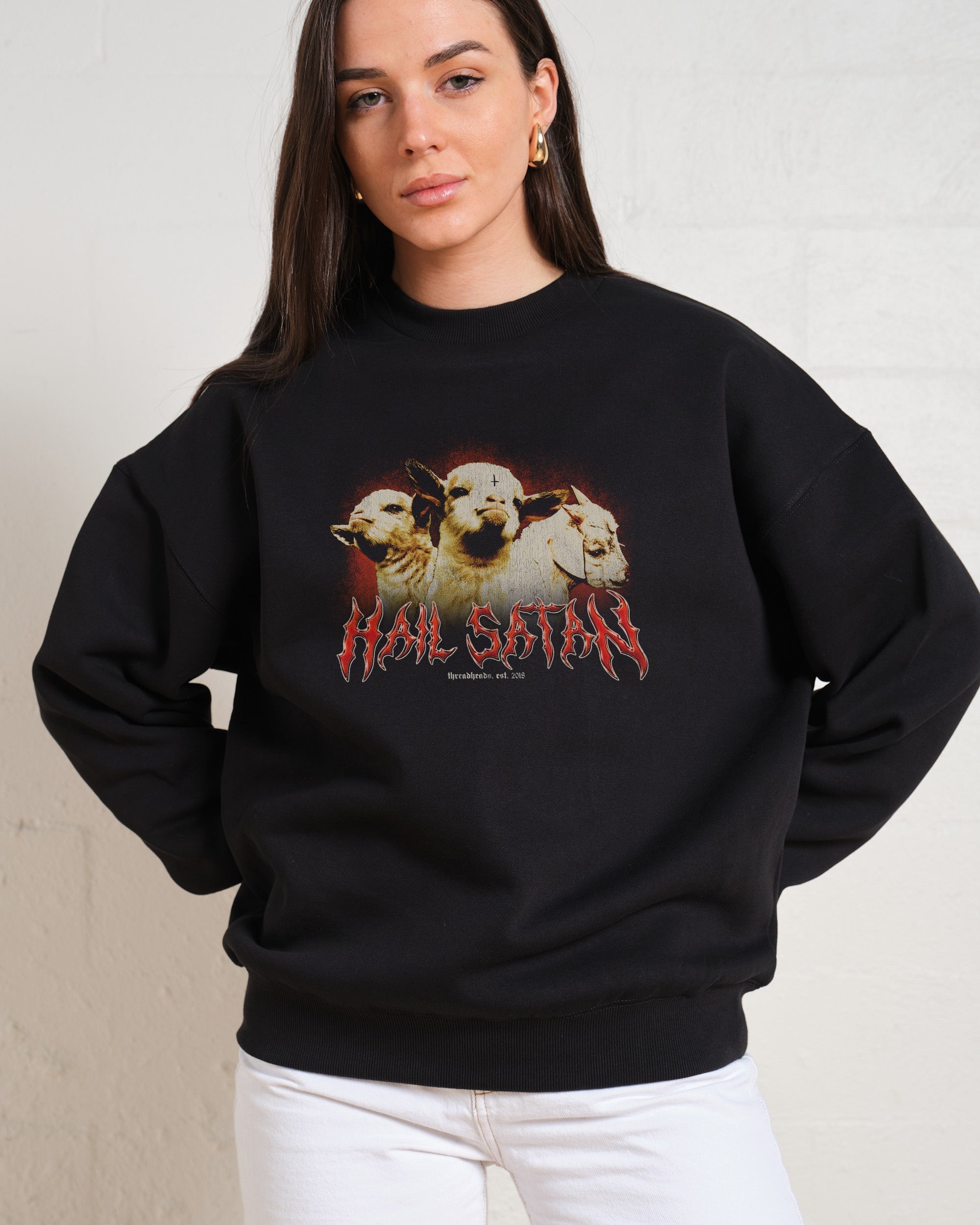 Hail Satan Sweatshirt