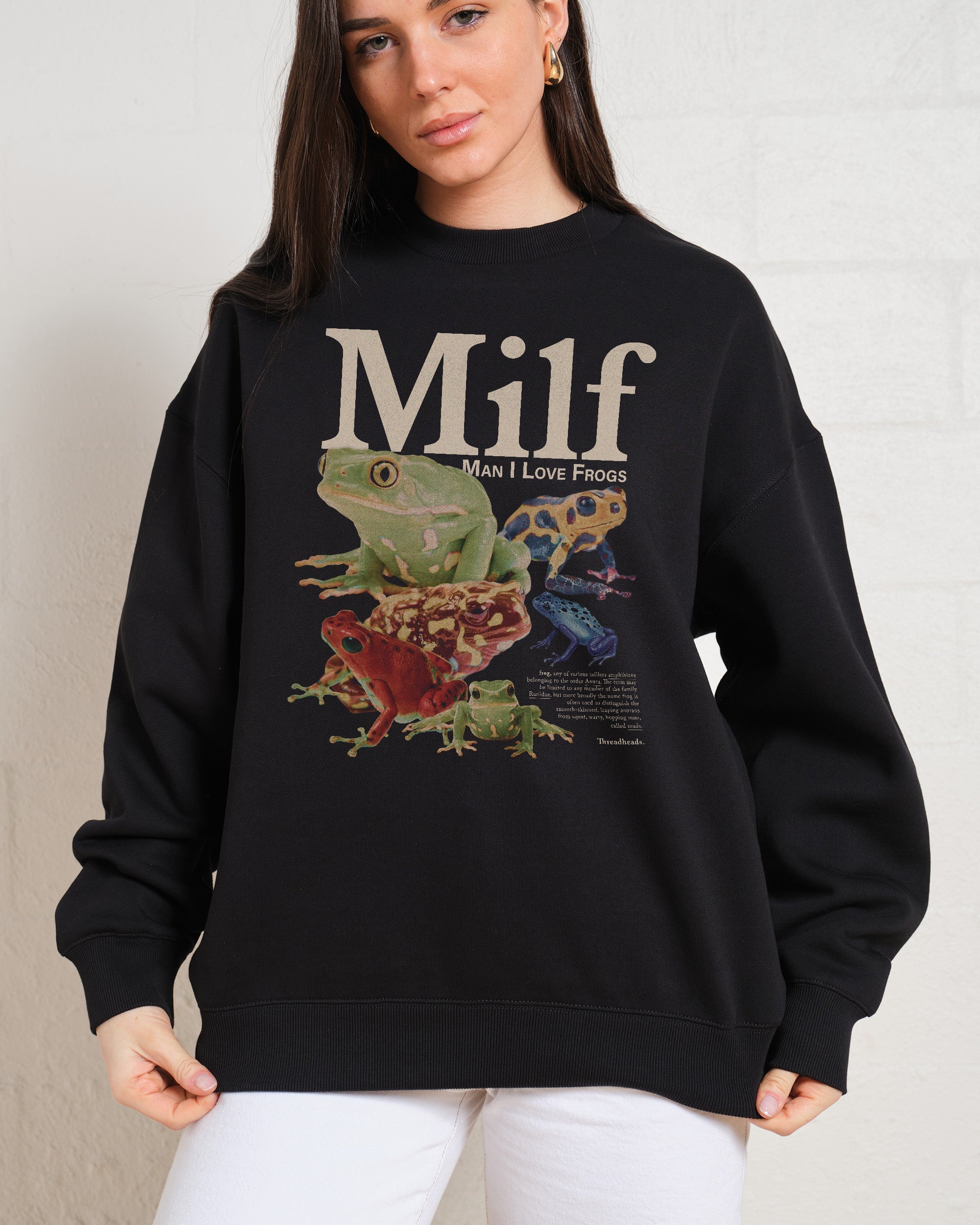 Man I Love Frogs Sweatshirt