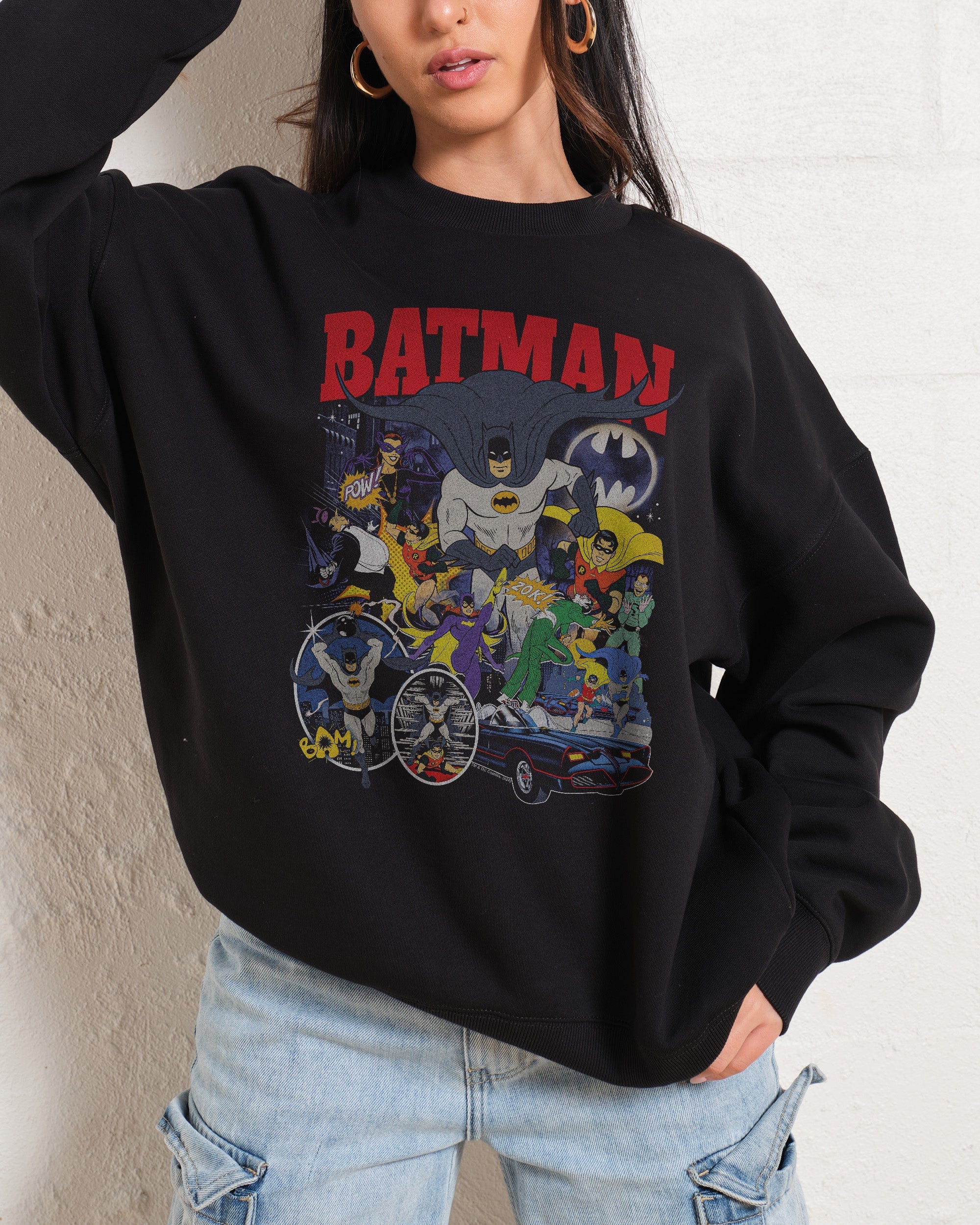 Batman Animated Vintage Sweatshirt