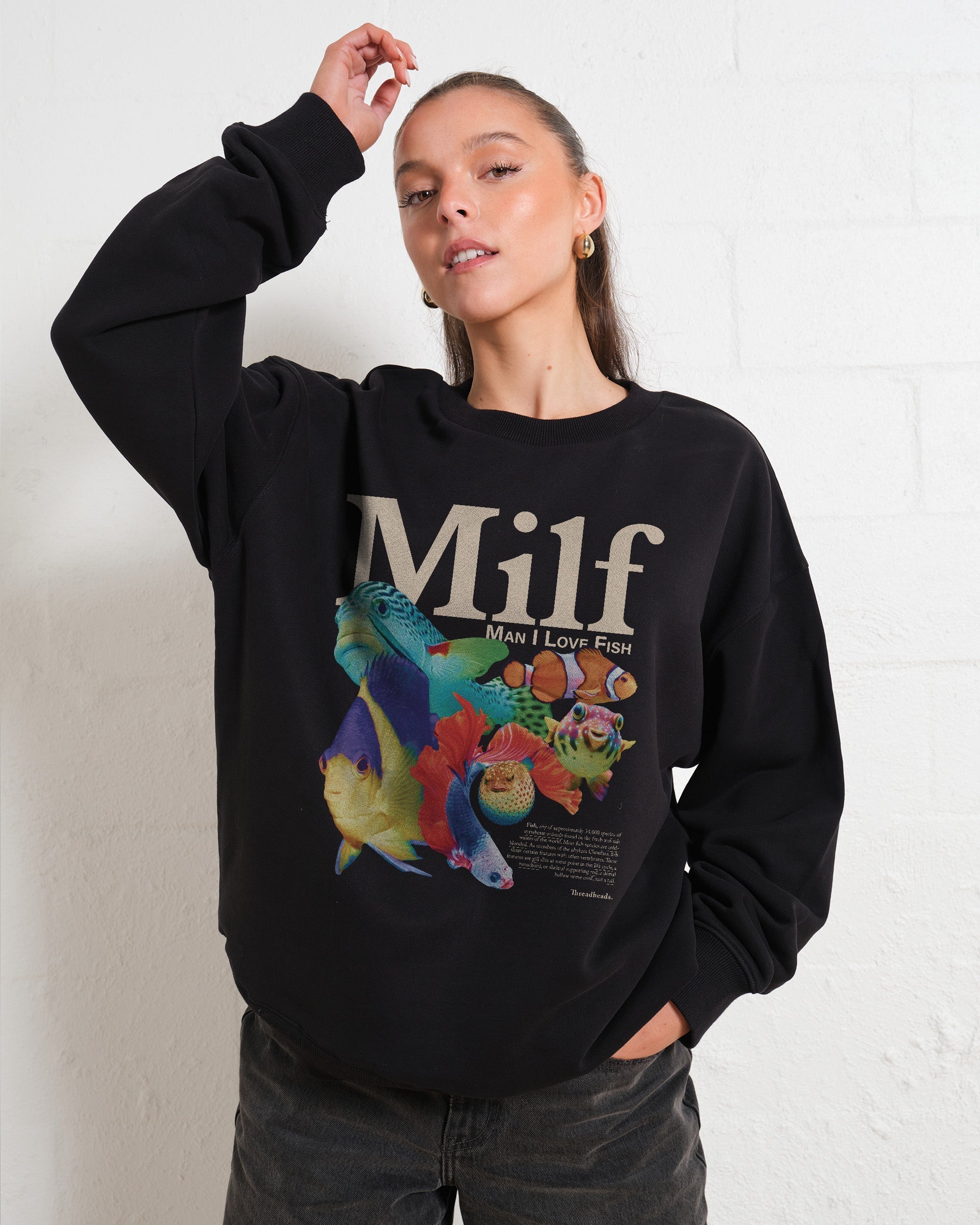 Man I Love Fish Sweatshirt