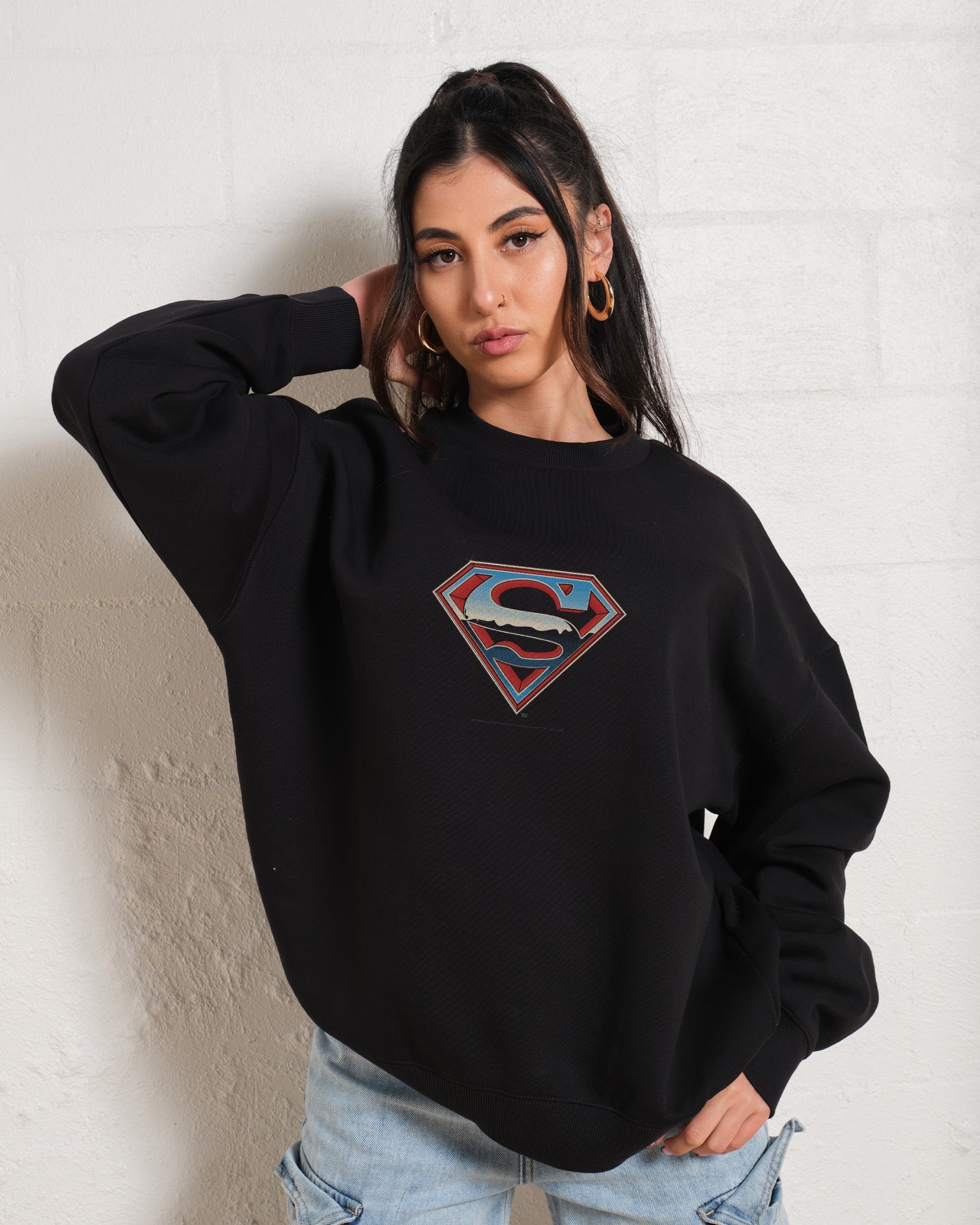 Superman Vintage Logo Sweatshirt