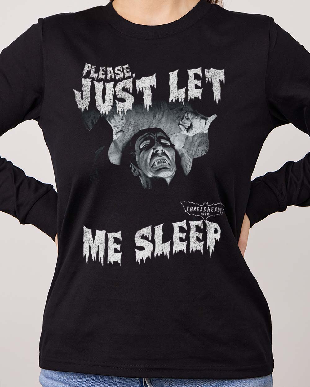 Just Let Me Sleep Dracula Long Sleeve