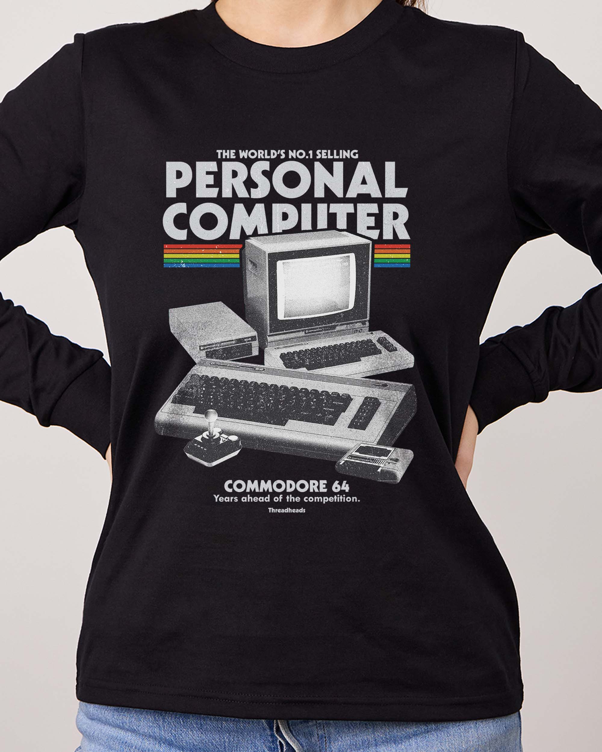 Retro Commodore 64 Long Sleeve