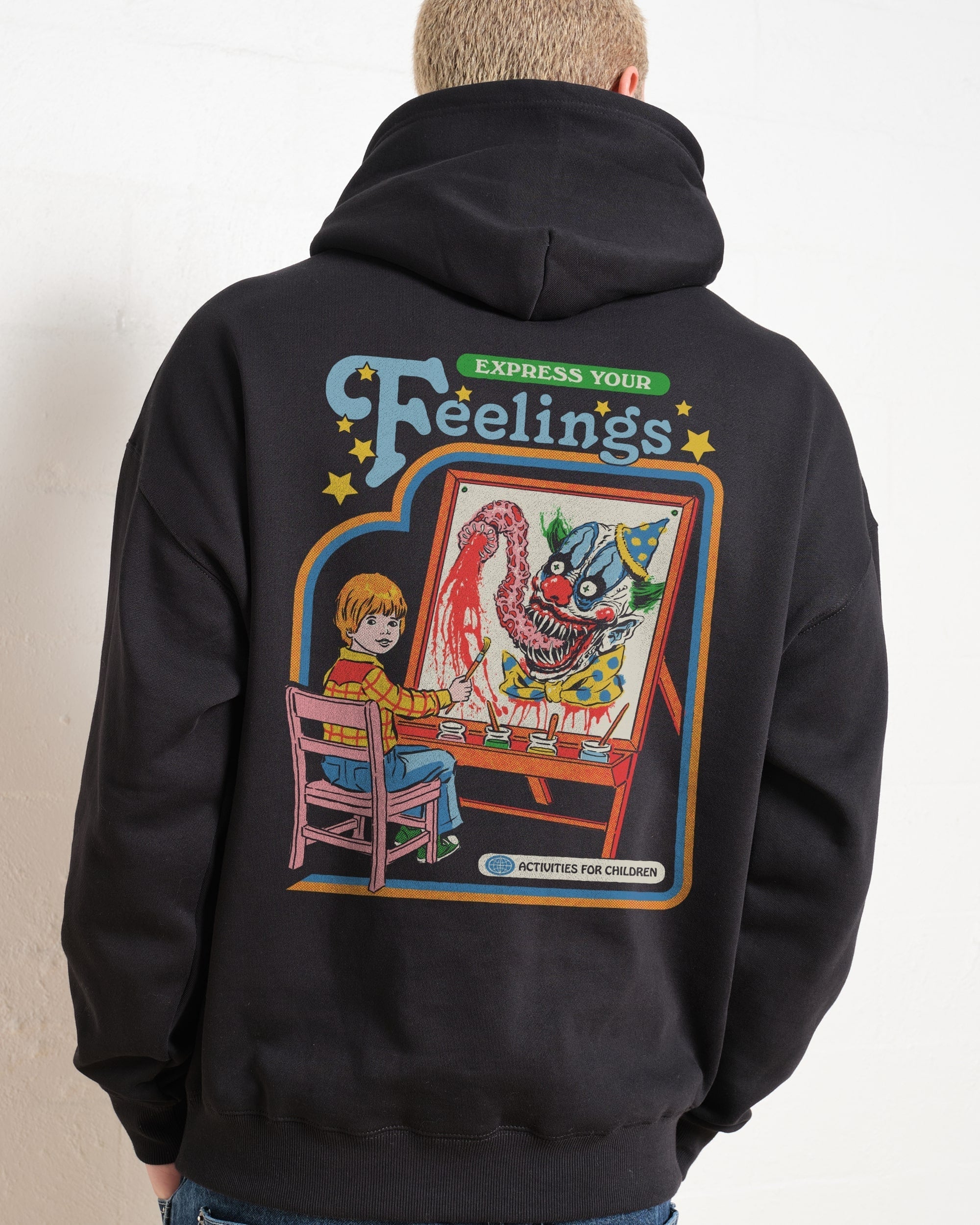 Express Your Feelings Front and Back Hoodie