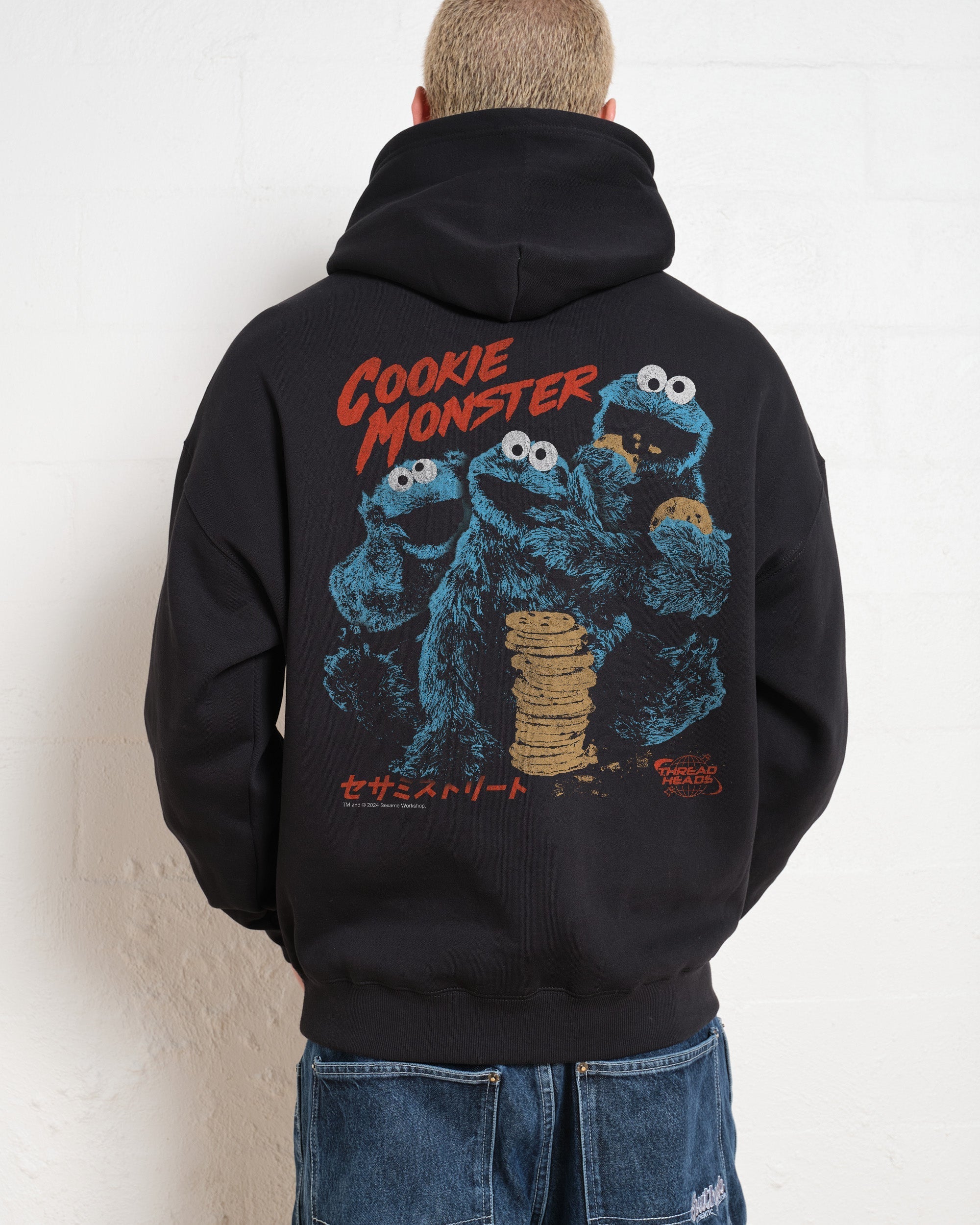 Cookie Kaiju Front and Back Hoodie