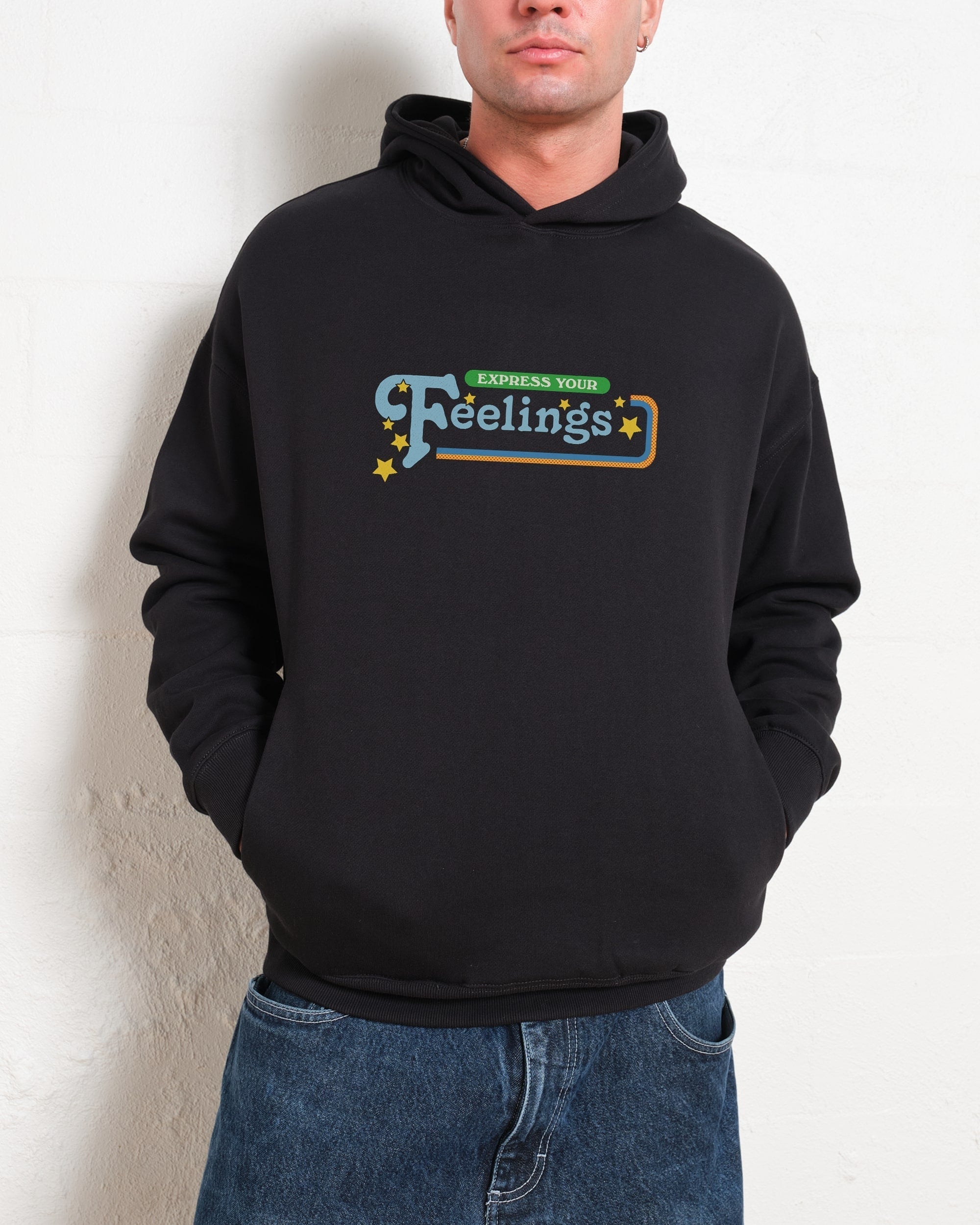 Express Your Feelings Front and Back Hoodie