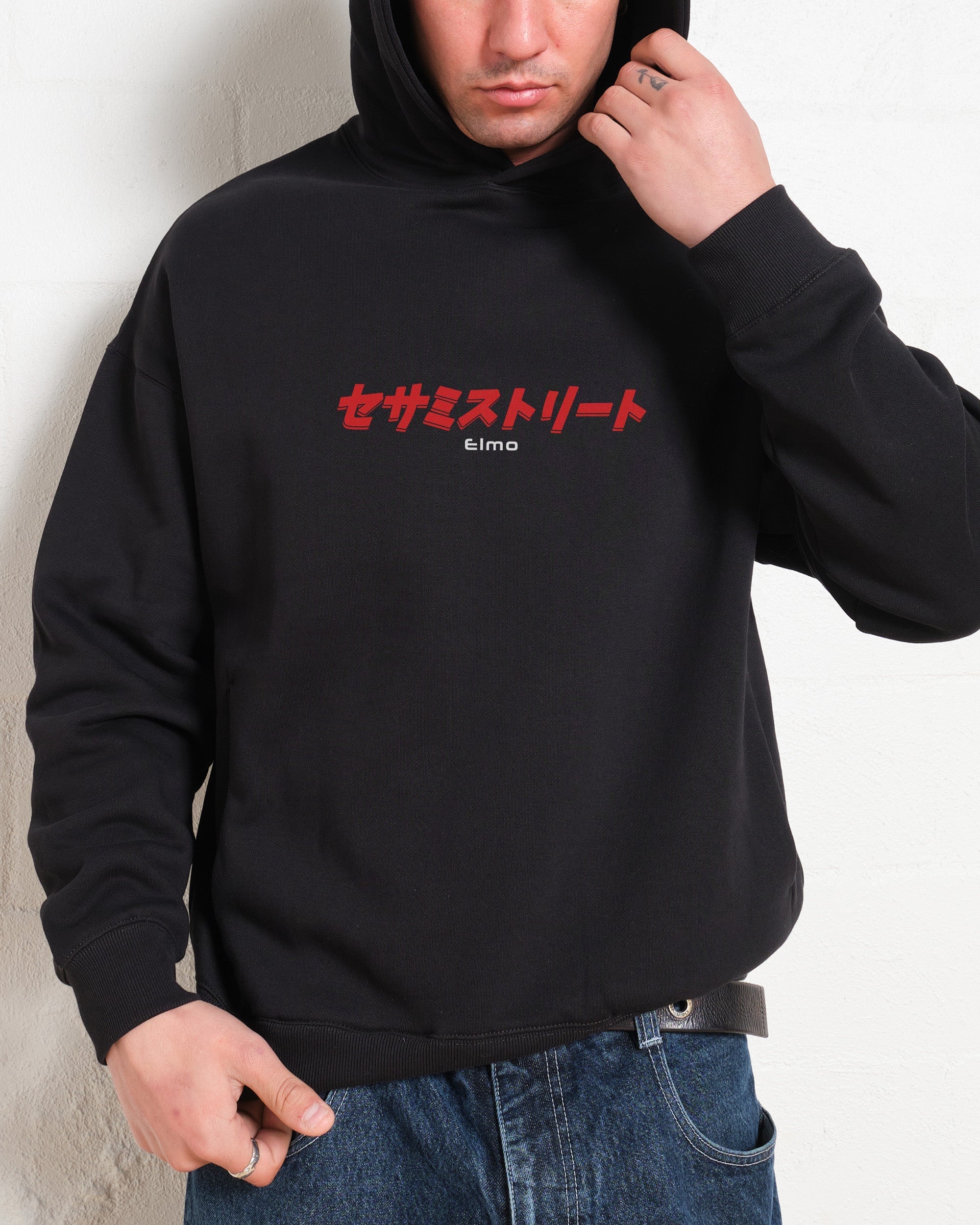 Tokyo Elmo Front and Back Hoodie