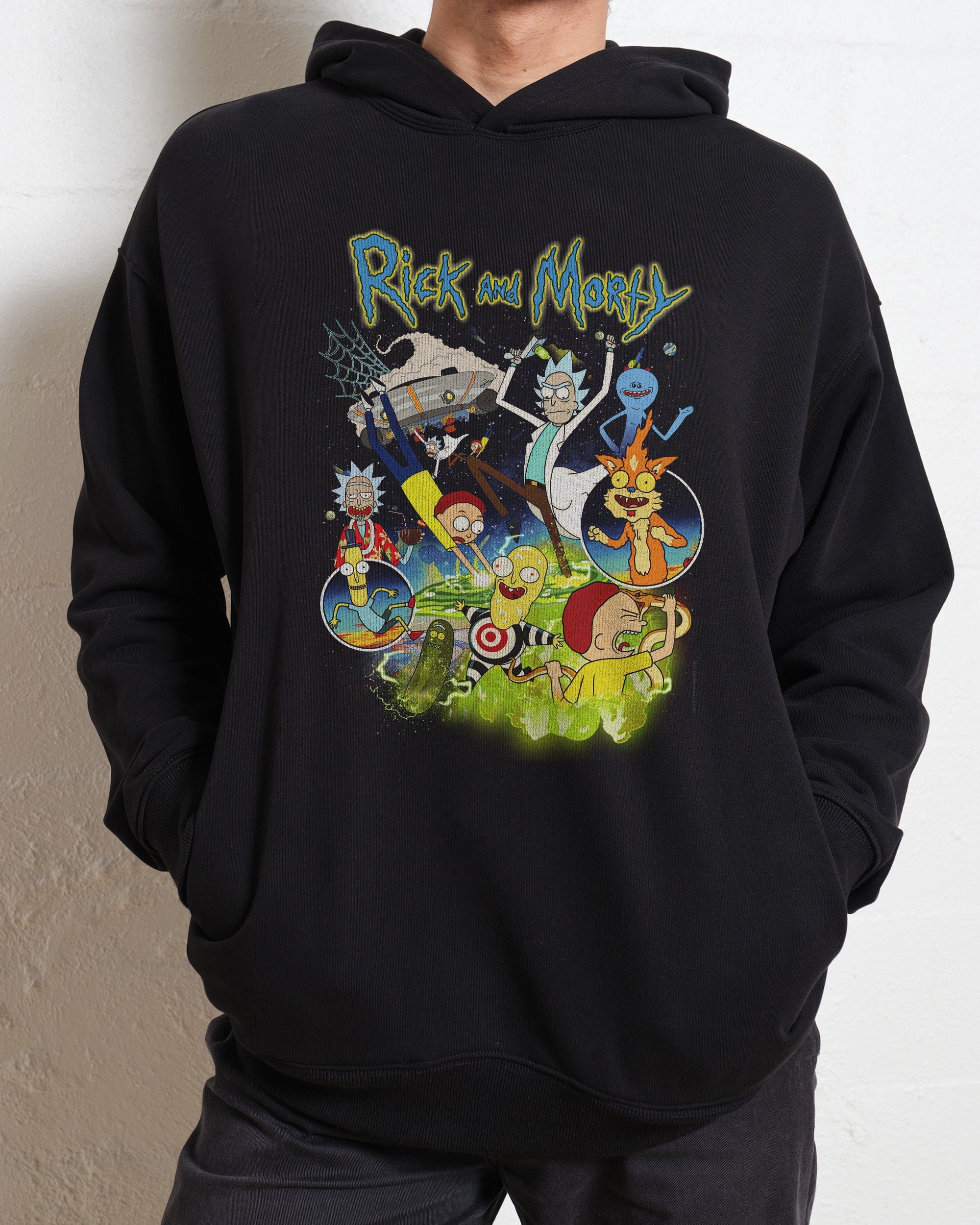 Rick and Morty Vintage Hoodie