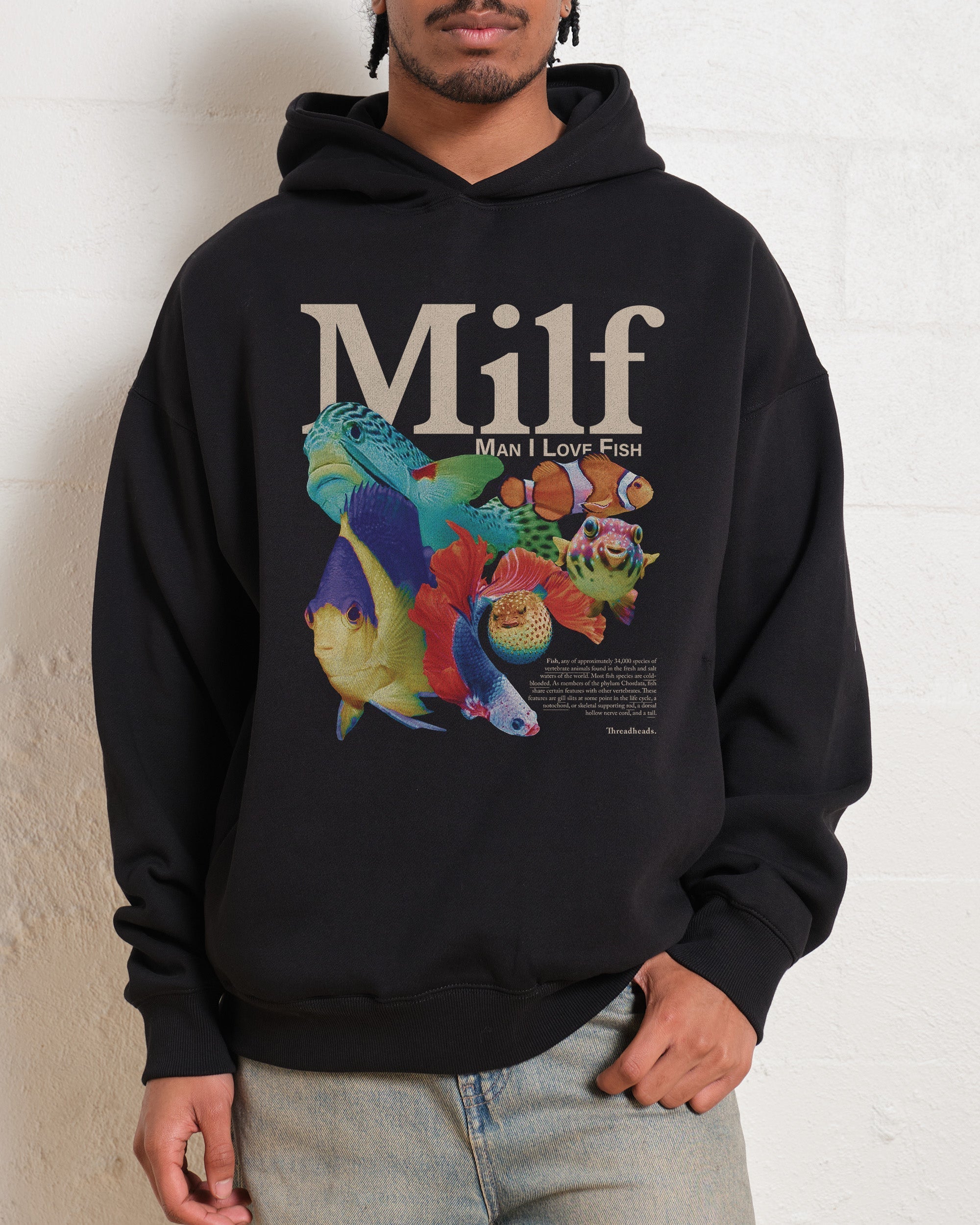 Man I Love Fish Hoodie