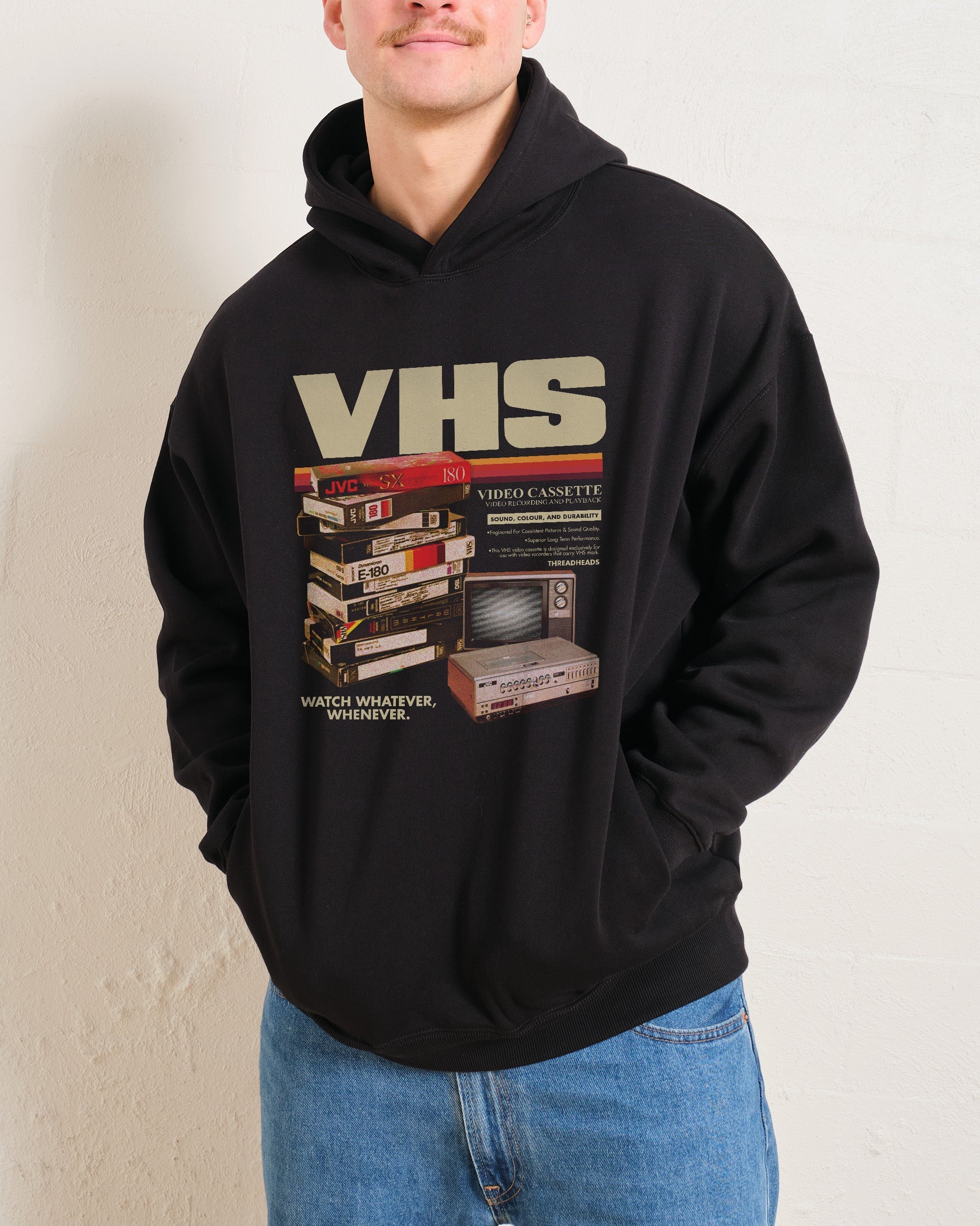 Vintage VHS Tapes Hoodie