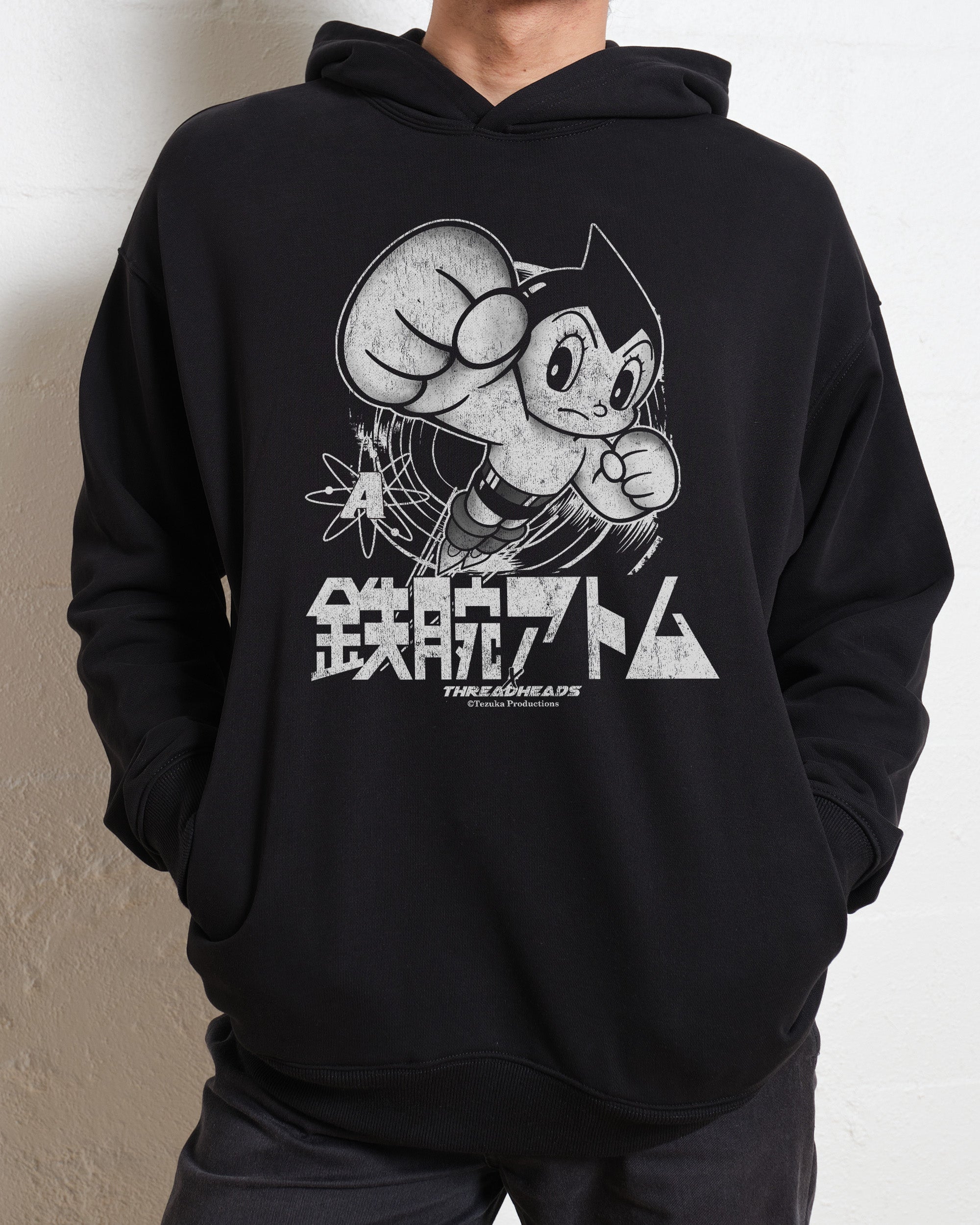 Astro Boy Black and White Hoodie