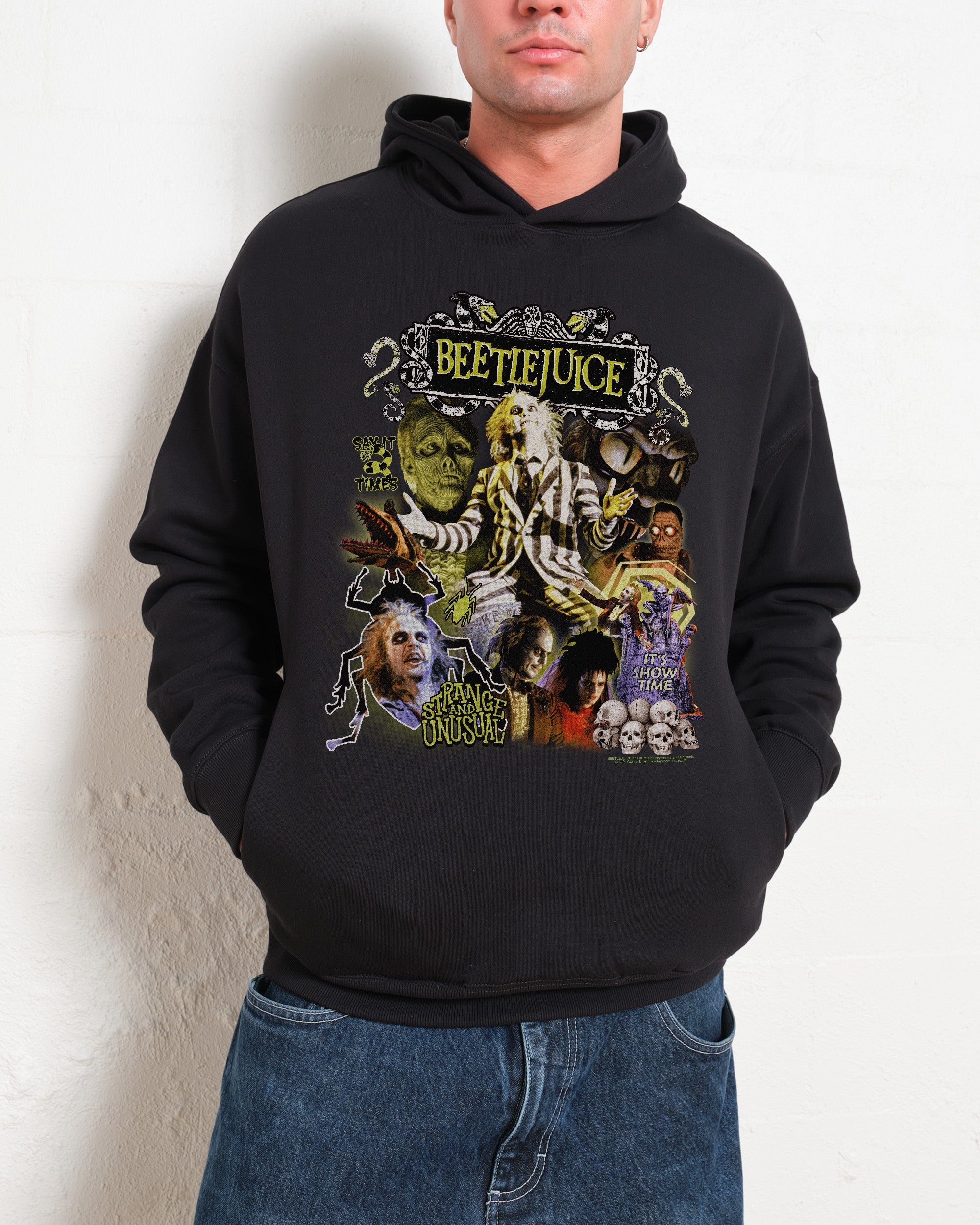 Beetlejuice Vintage Hoodie