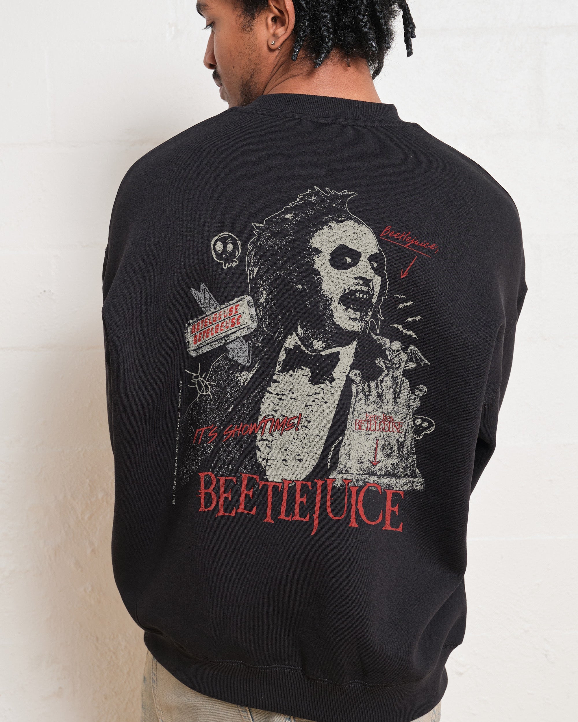 Beetlejuice Grave Sweatshirt