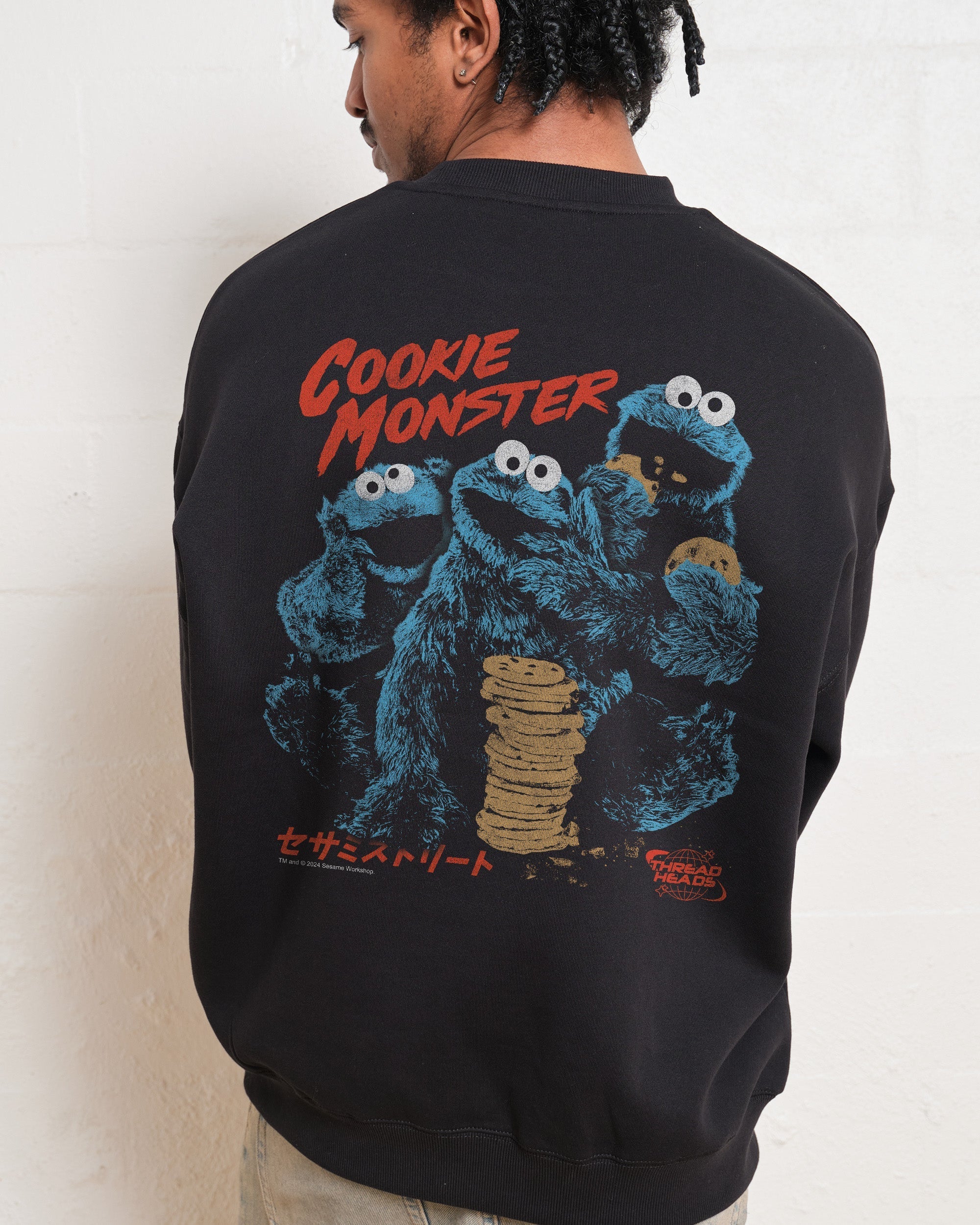 Cookie Kaiju Front and Back Sweatshirt