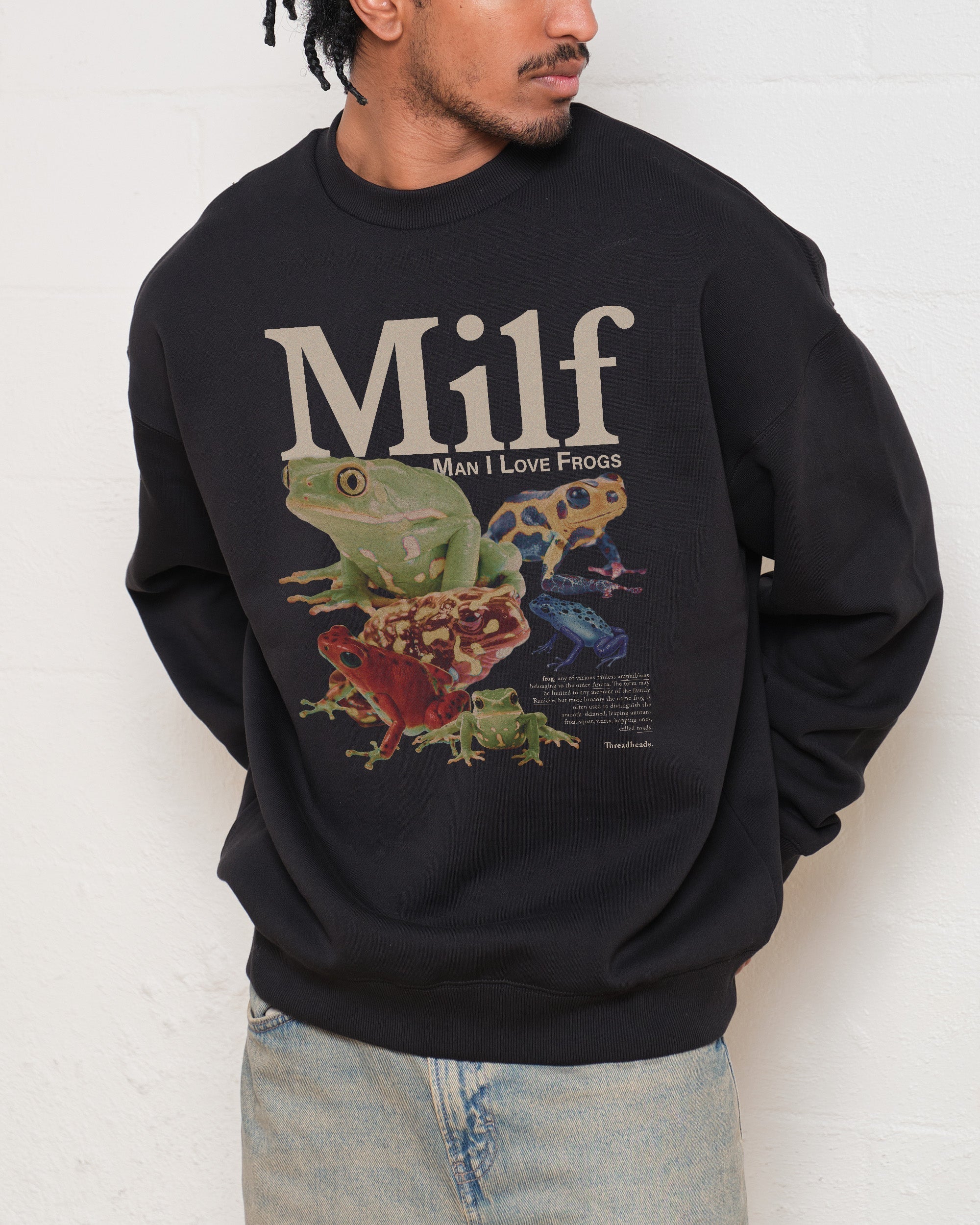 Man I Love Frogs Sweatshirt