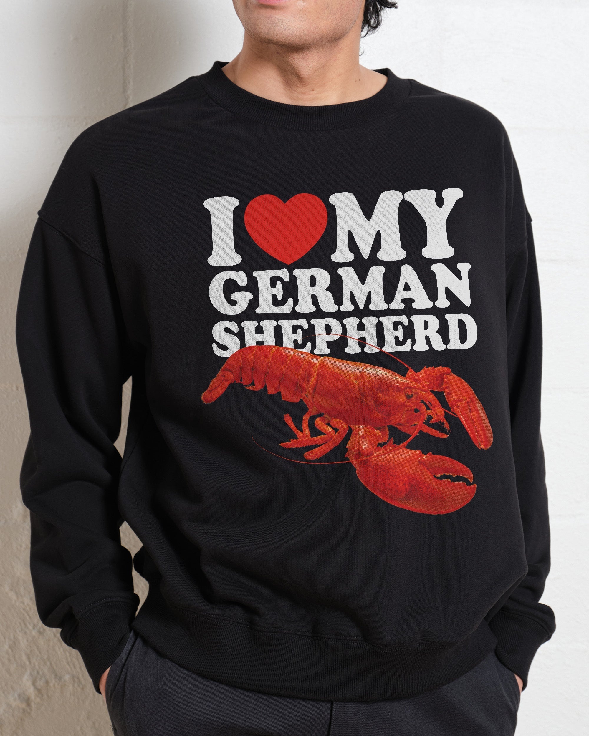 I Love My German Shepherd Sweatshirt