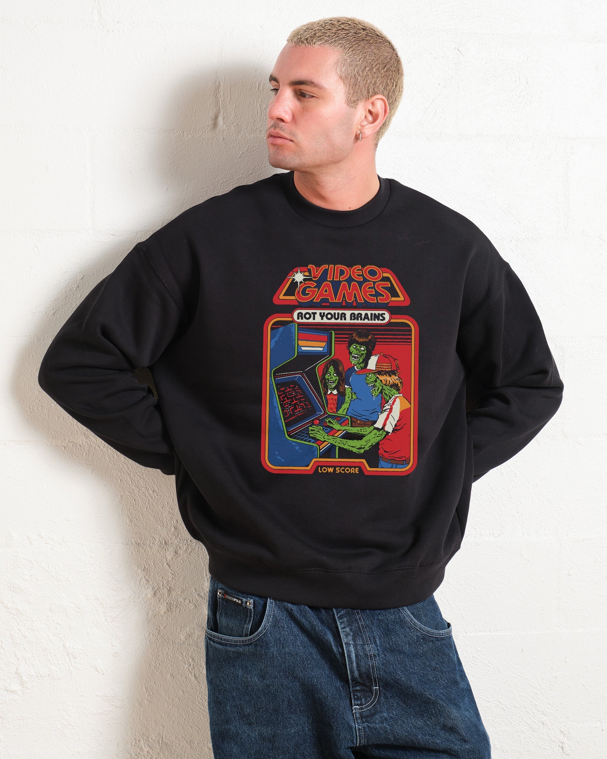 Video Games Rot Your Brains Sweatshirt