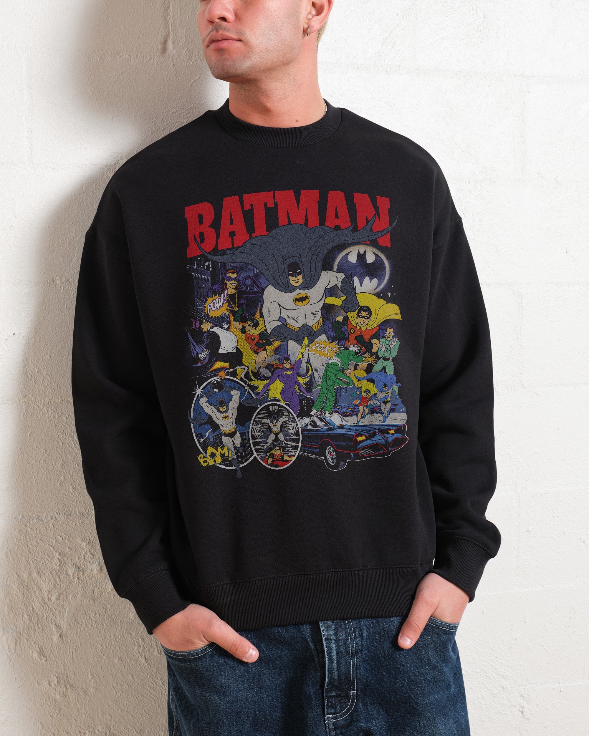 Batman Animated Vintage Sweatshirt